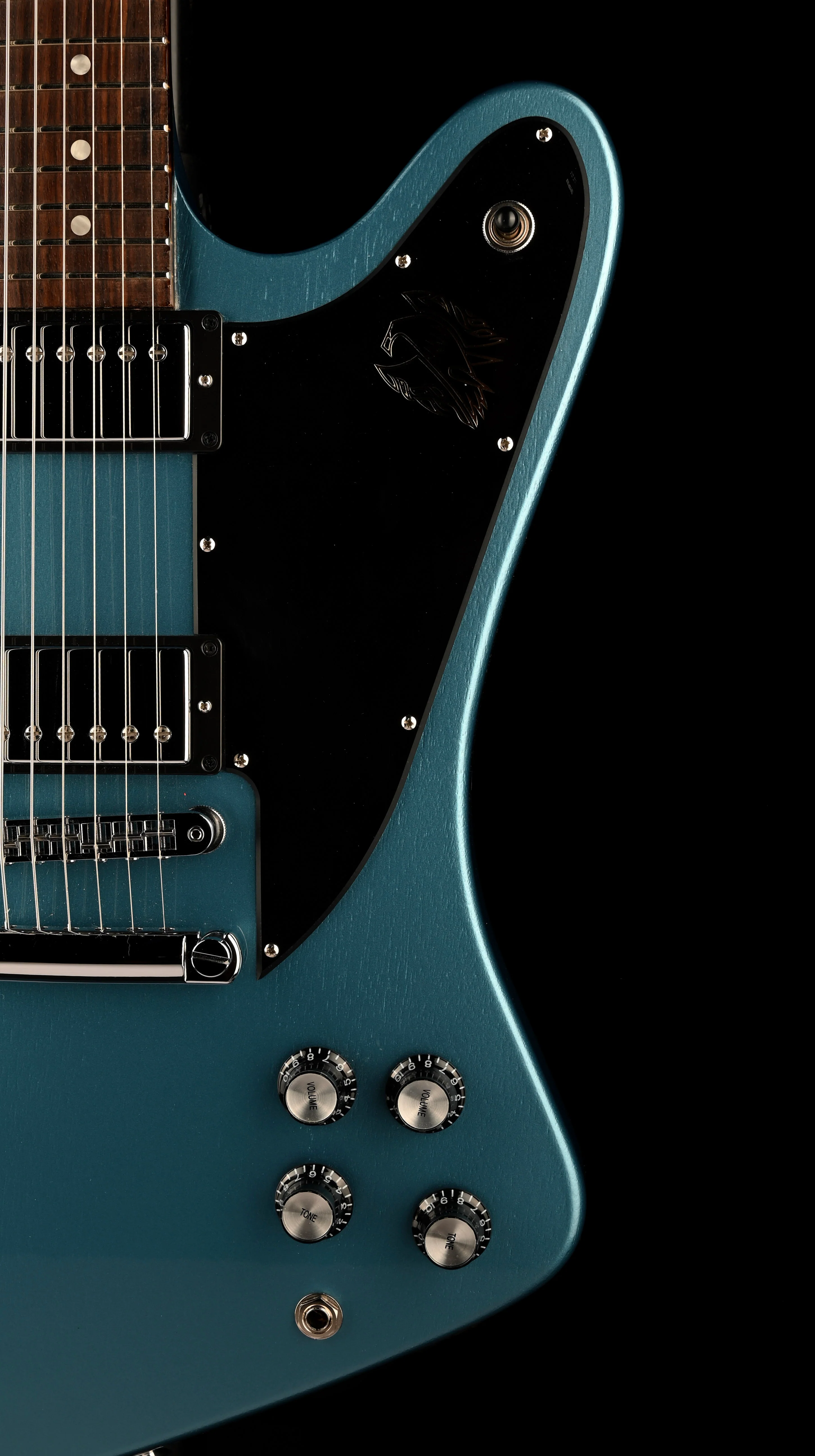 Used 2017 Gibson Firebird Studio Pelham Blue With Gig Bag - Image 8
