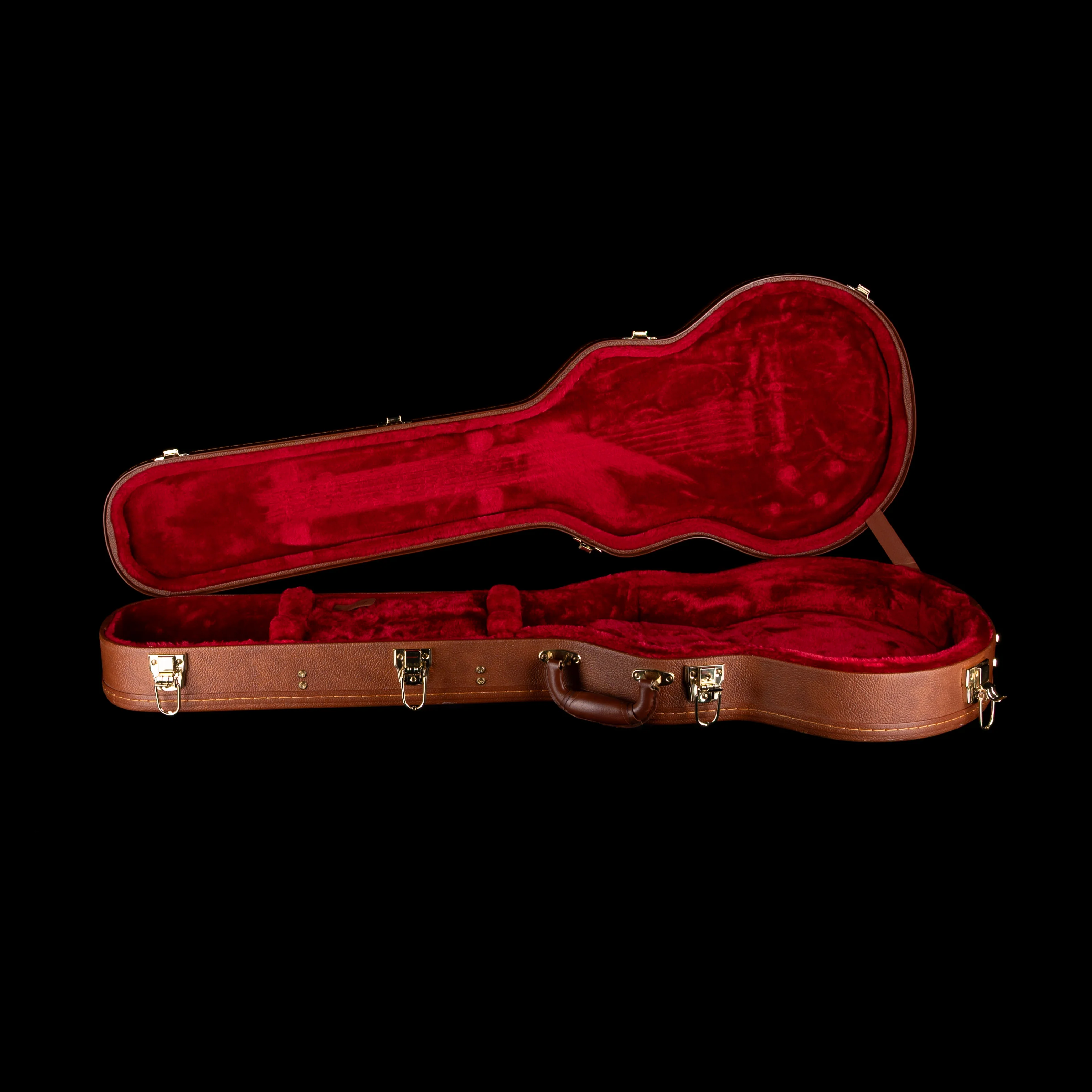 Used Gibson Original Series Les Paul Hardshell Guitar Case Brown