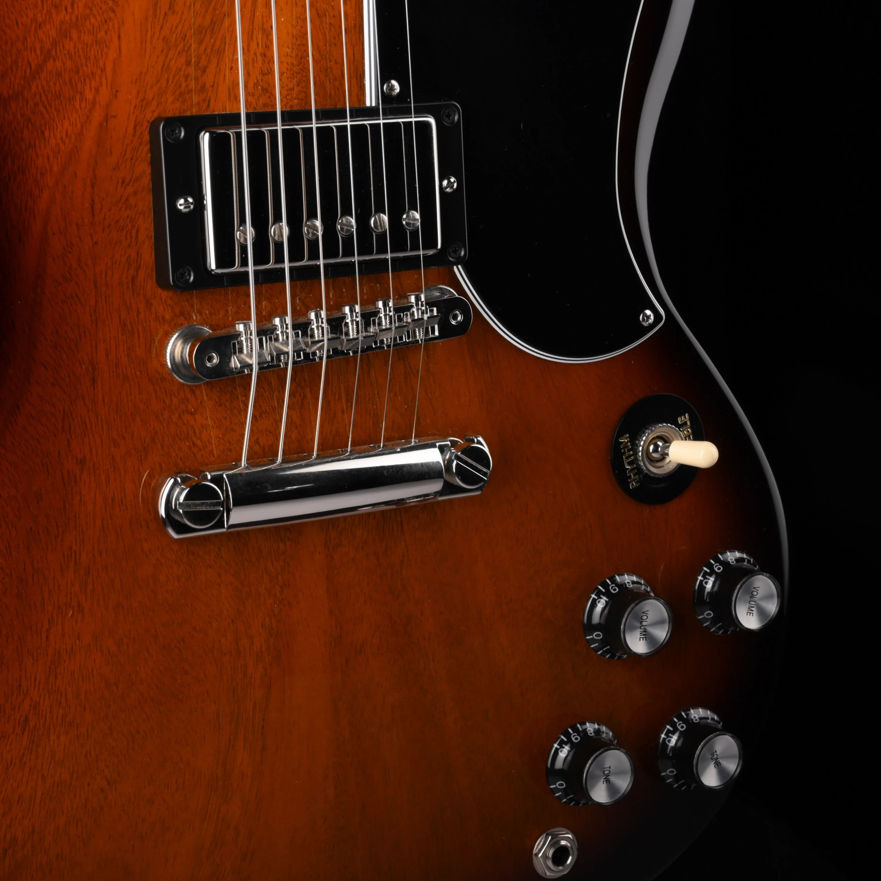 Used Gibson Limited Edition SG Standard '61 Tobacco Sunburst Perimeter with OHSC - Image 4