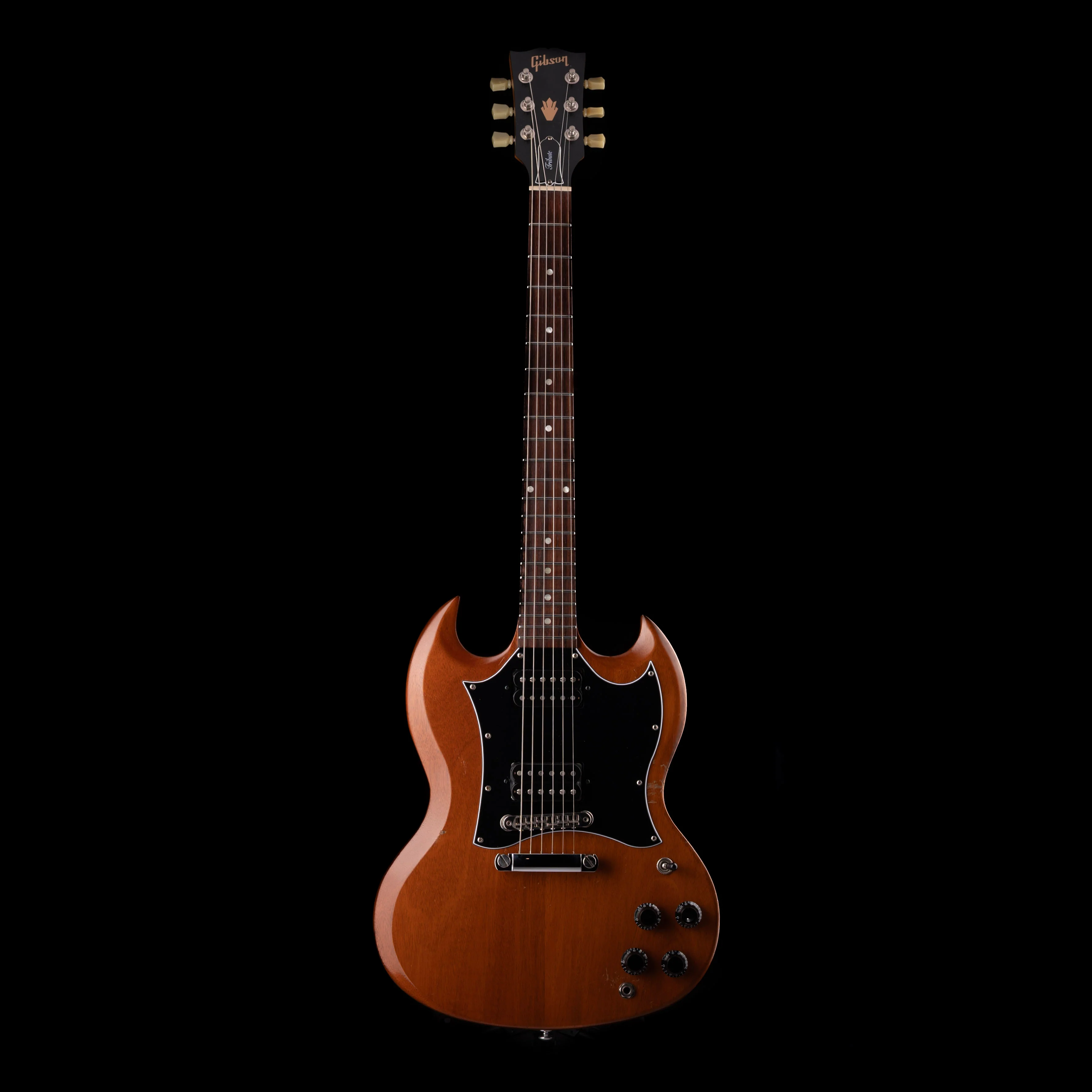 Used Gibson SG Tribute with Natural Walnut with Gig Bag - Image 3