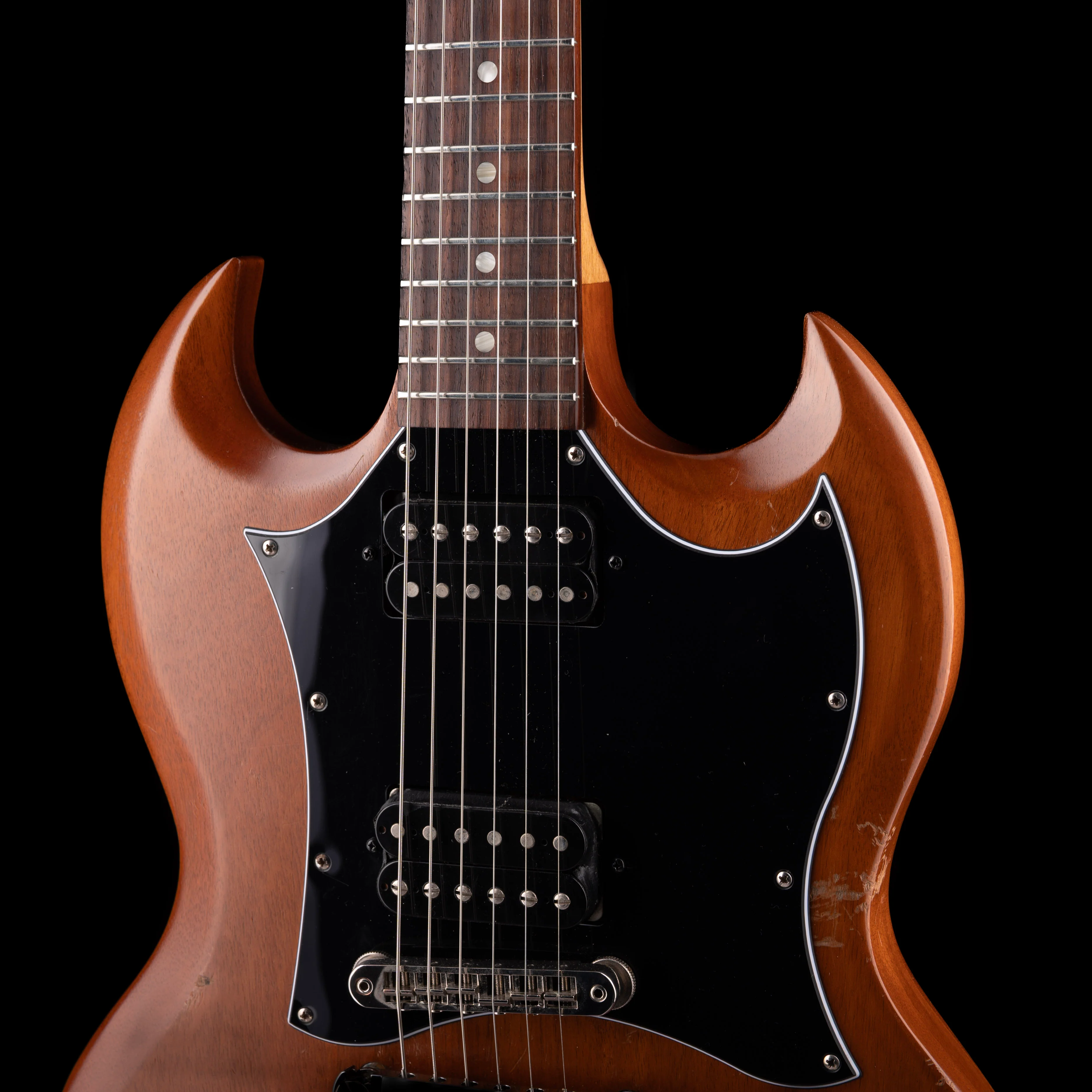 Used Gibson SG Tribute with Natural Walnut with Gig Bag - Image 6
