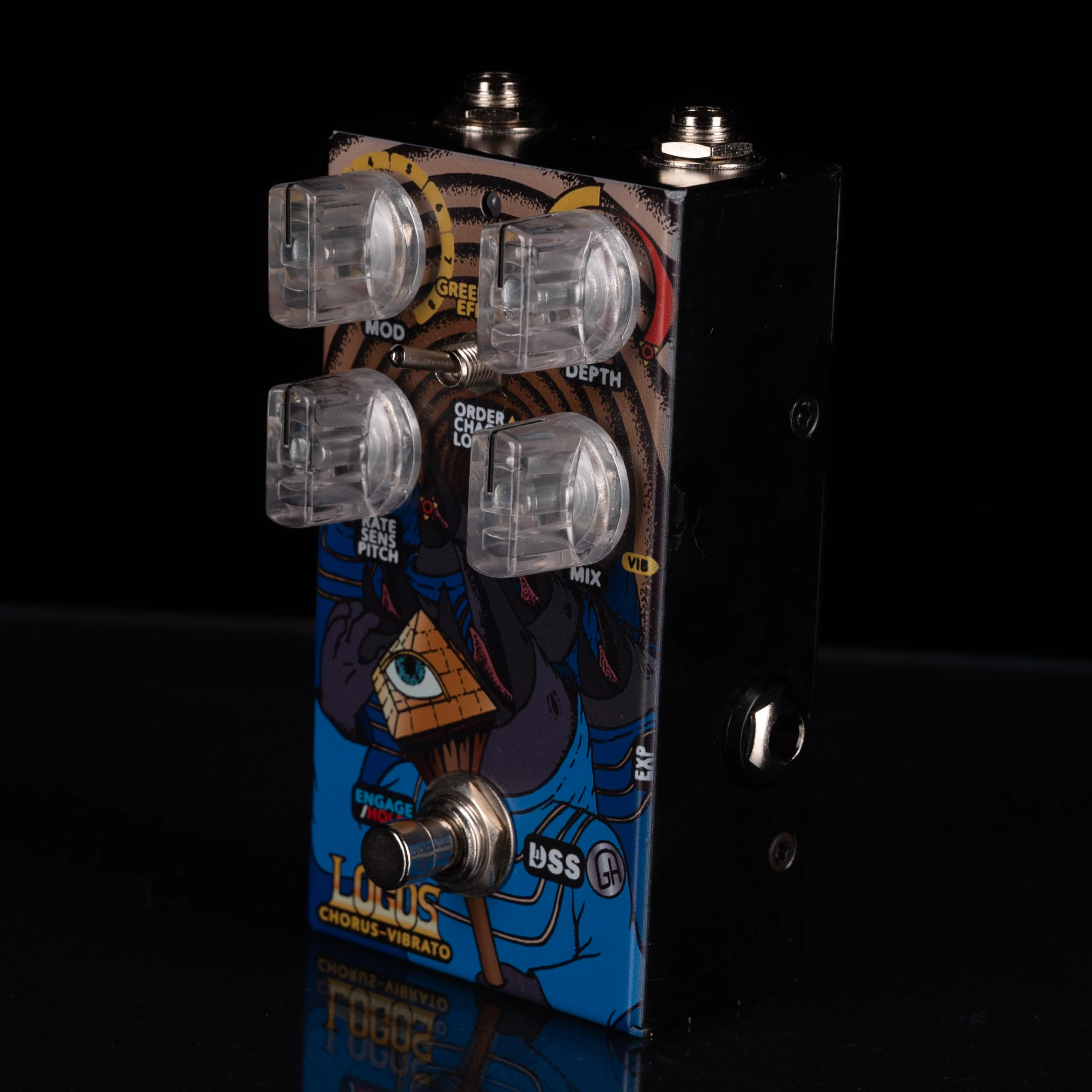 Used Greenhouse Effects Logos Modulation Pitch-Shifting Pedal - Image 2