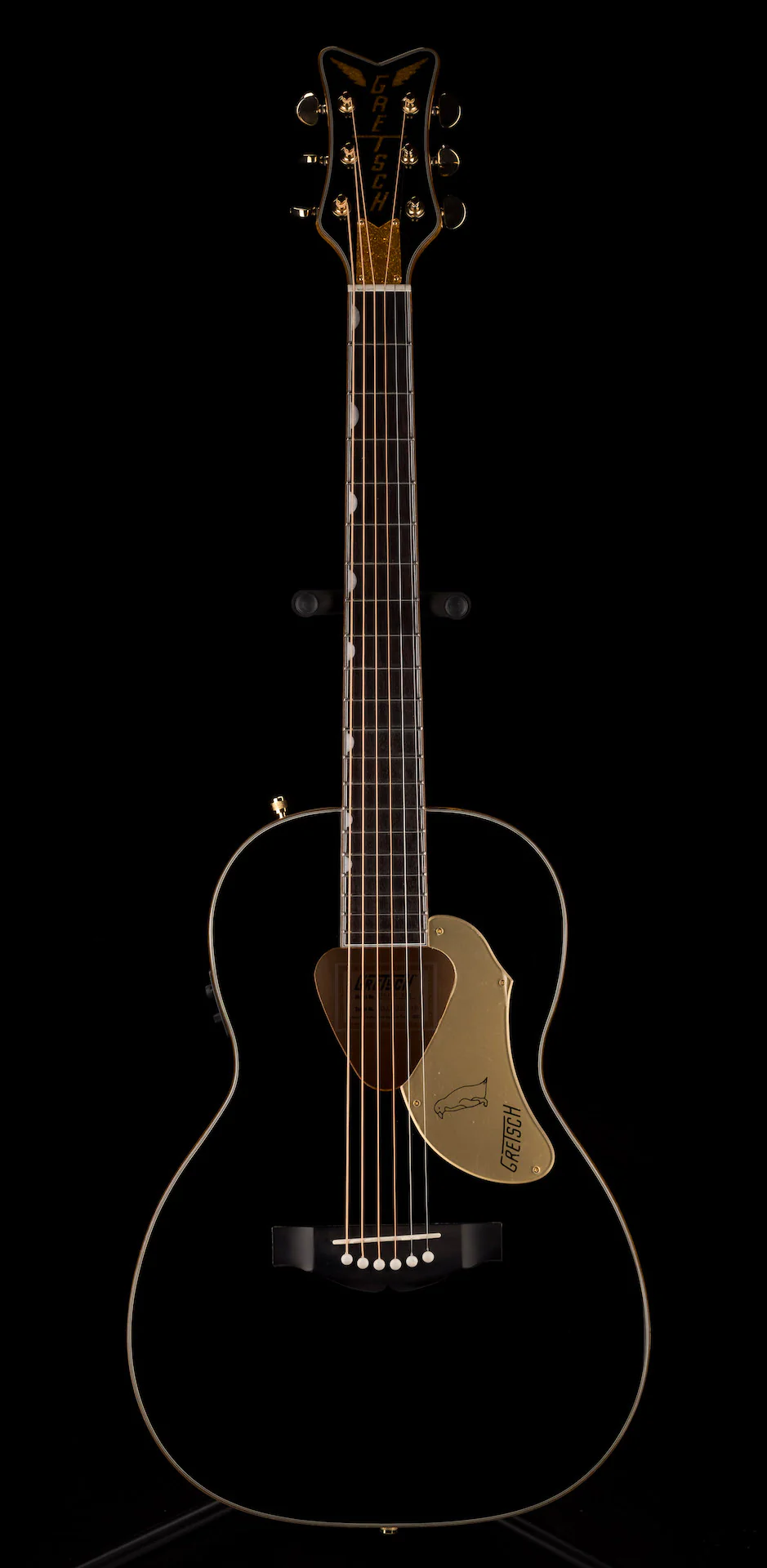 Used Gretsch G5021 Penguin Acoustic Guitar Black - Image 2