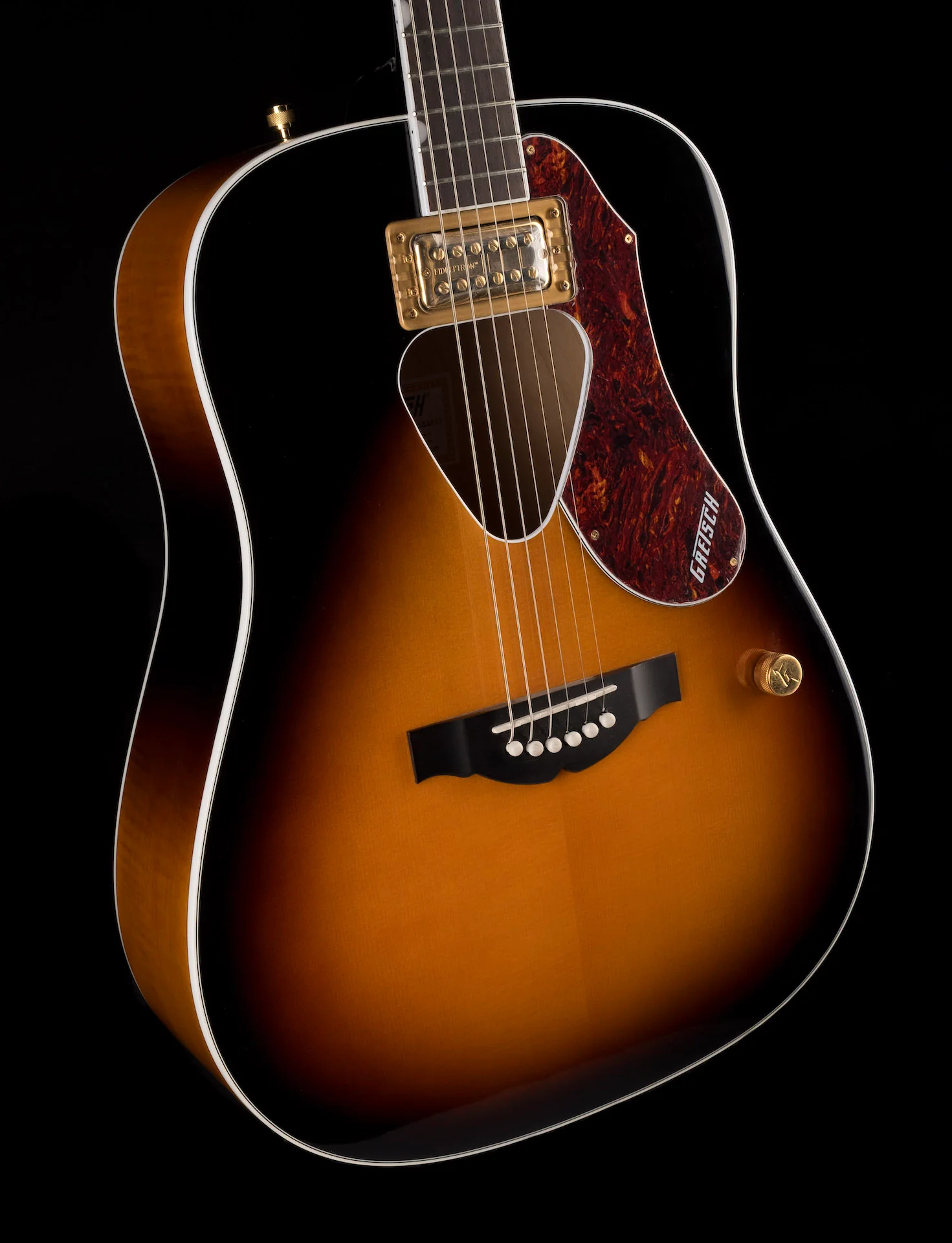Used Gretsch G5031FT Rancher Acoustic Electric Guitar Sunburst - Image 8