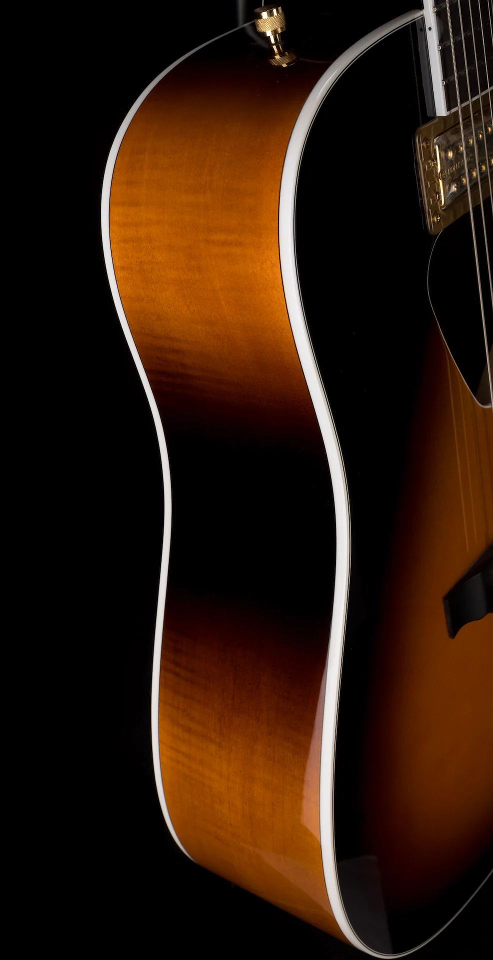 Used Gretsch G5031FT Rancher Acoustic Electric Guitar Sunburst - Image 9