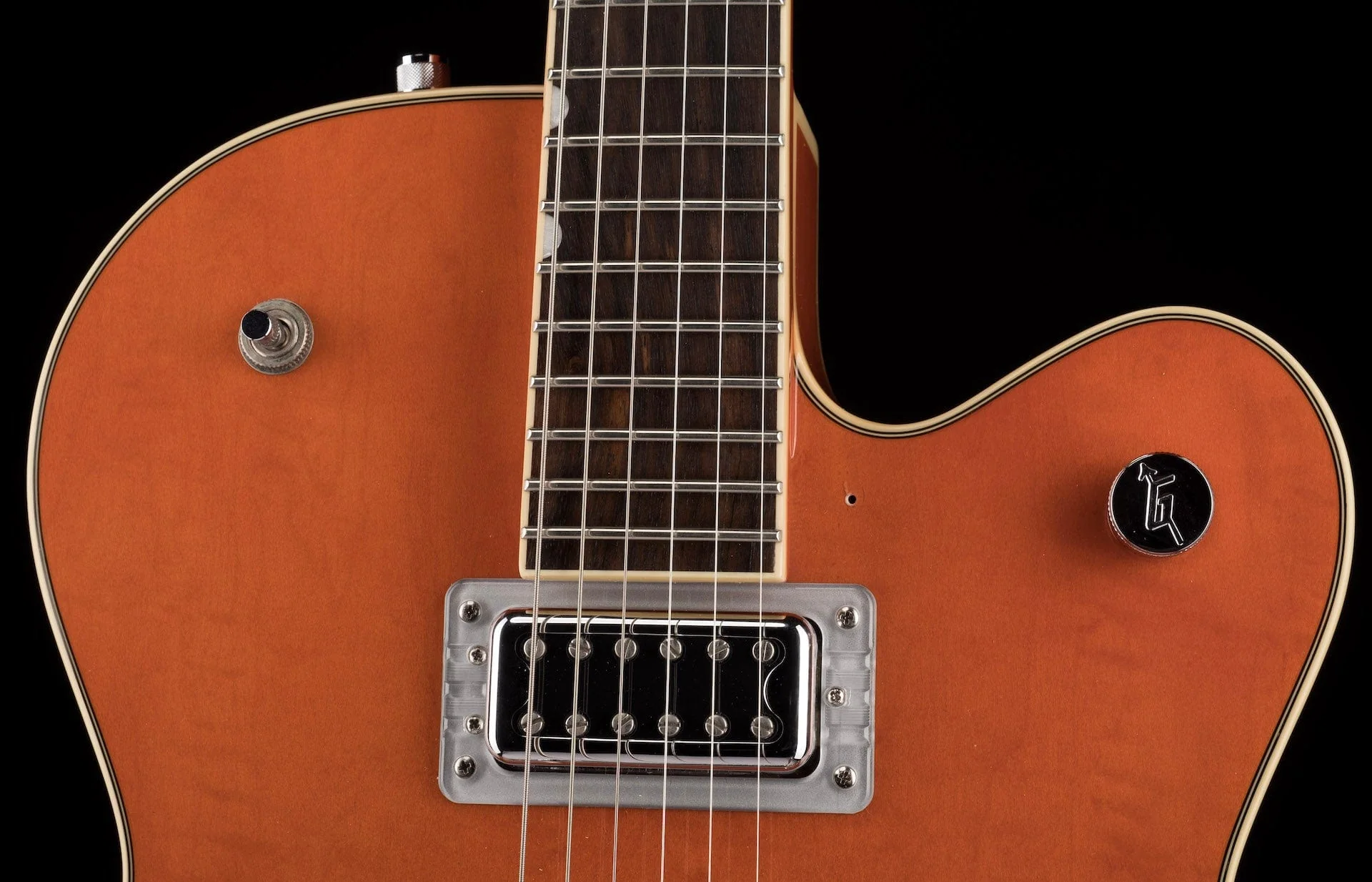 Used Gretsch G5120T Electromatic Orange With Bigsby Electric Guitar with Case - Image 10