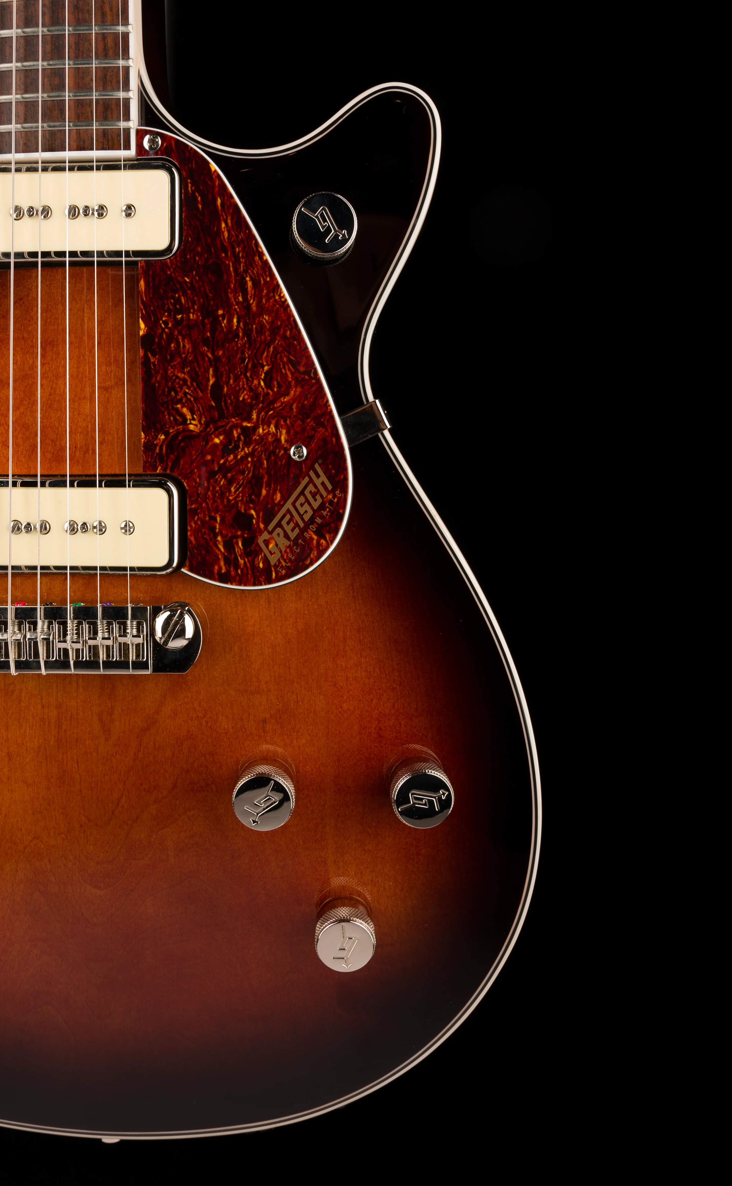 Used Gretsch G5210-P90 Electromatic Jet Single Barrel Burst With Case - Image 9