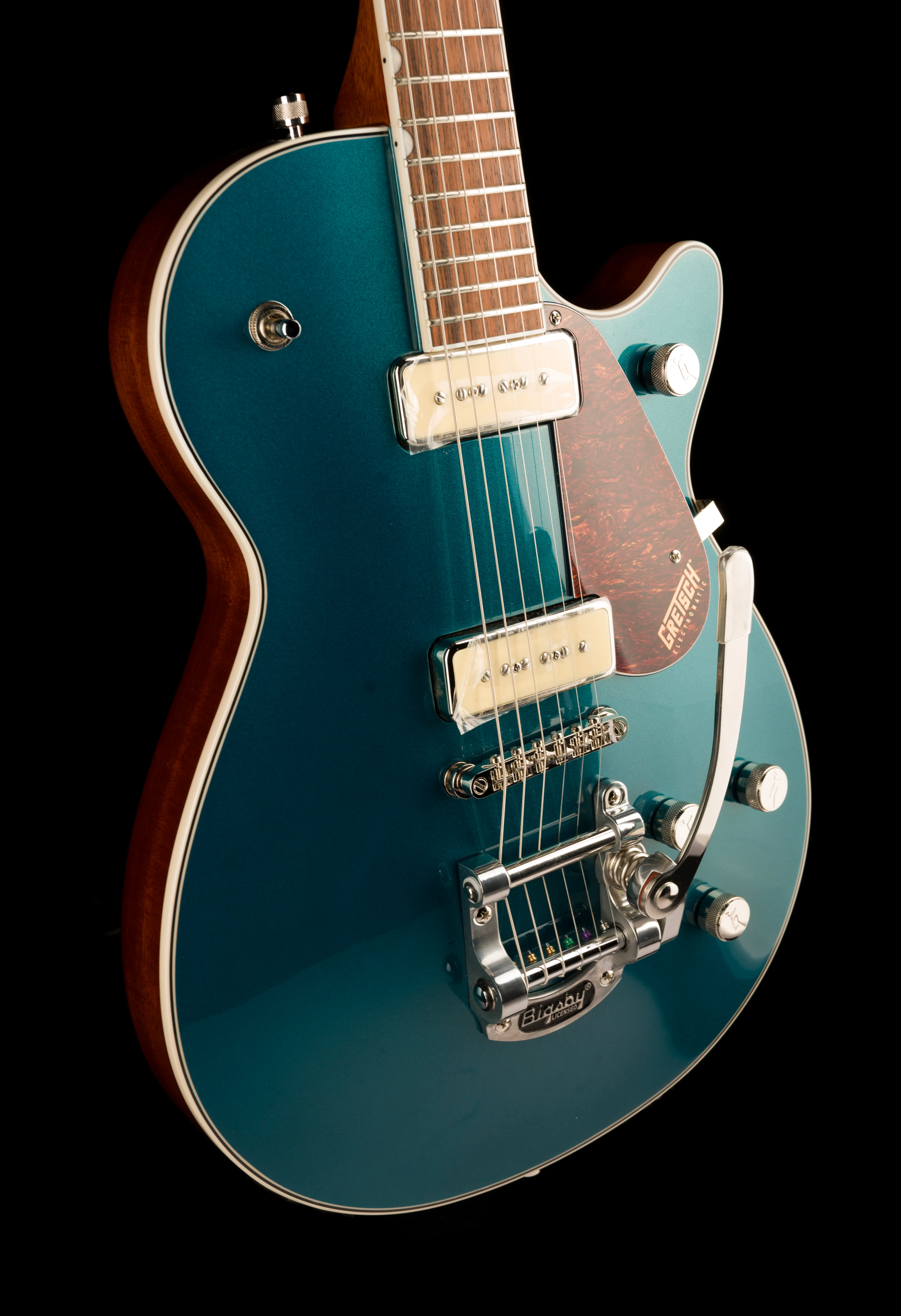 Used Gretsch G5210T-P90 Electromatic Jet Two 90 Single-Cut Petrol With OHSC - Image 10