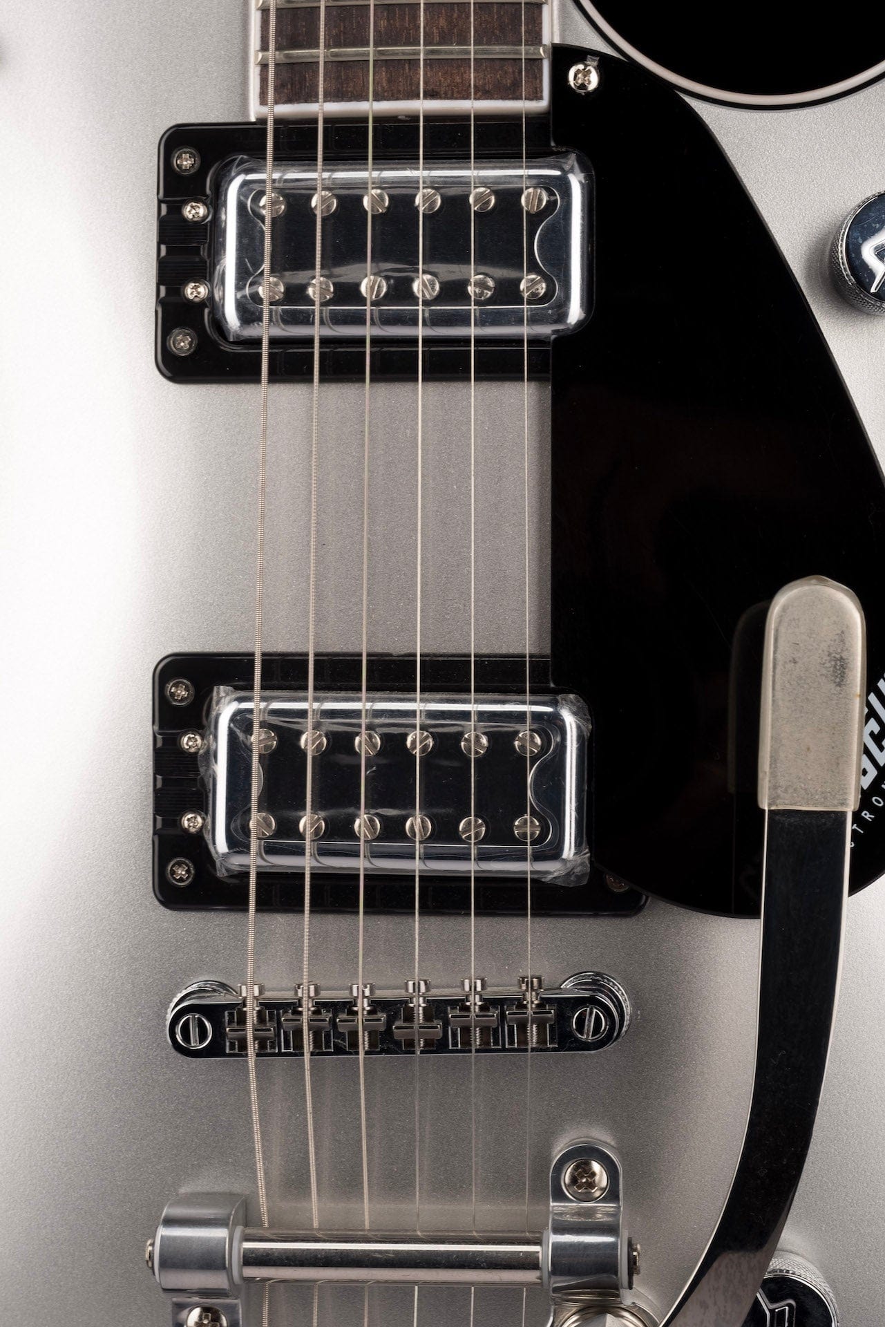 Used Gretsch G5230T Electromatic Jet with Bigsby Airline Silver - Image 7