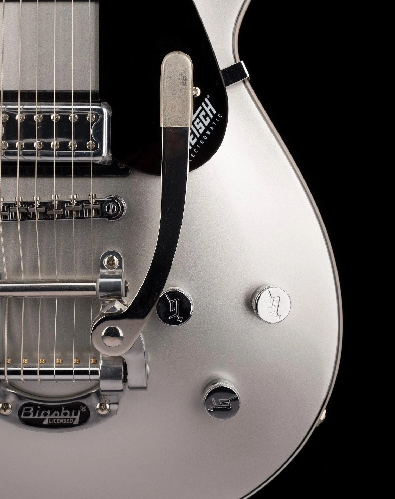 Used Gretsch G5230T Electromatic Jet with Bigsby Airline Silver - Image 8