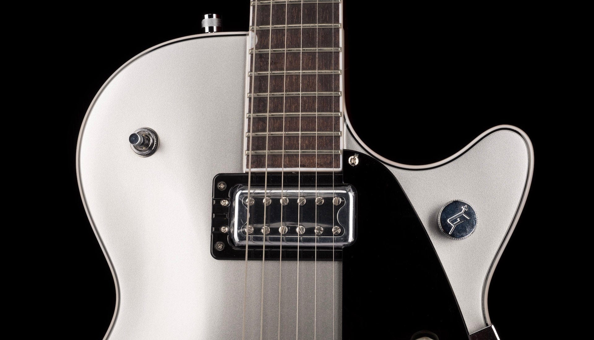 Used Gretsch G5230T Electromatic Jet with Bigsby Airline Silver - Image 9