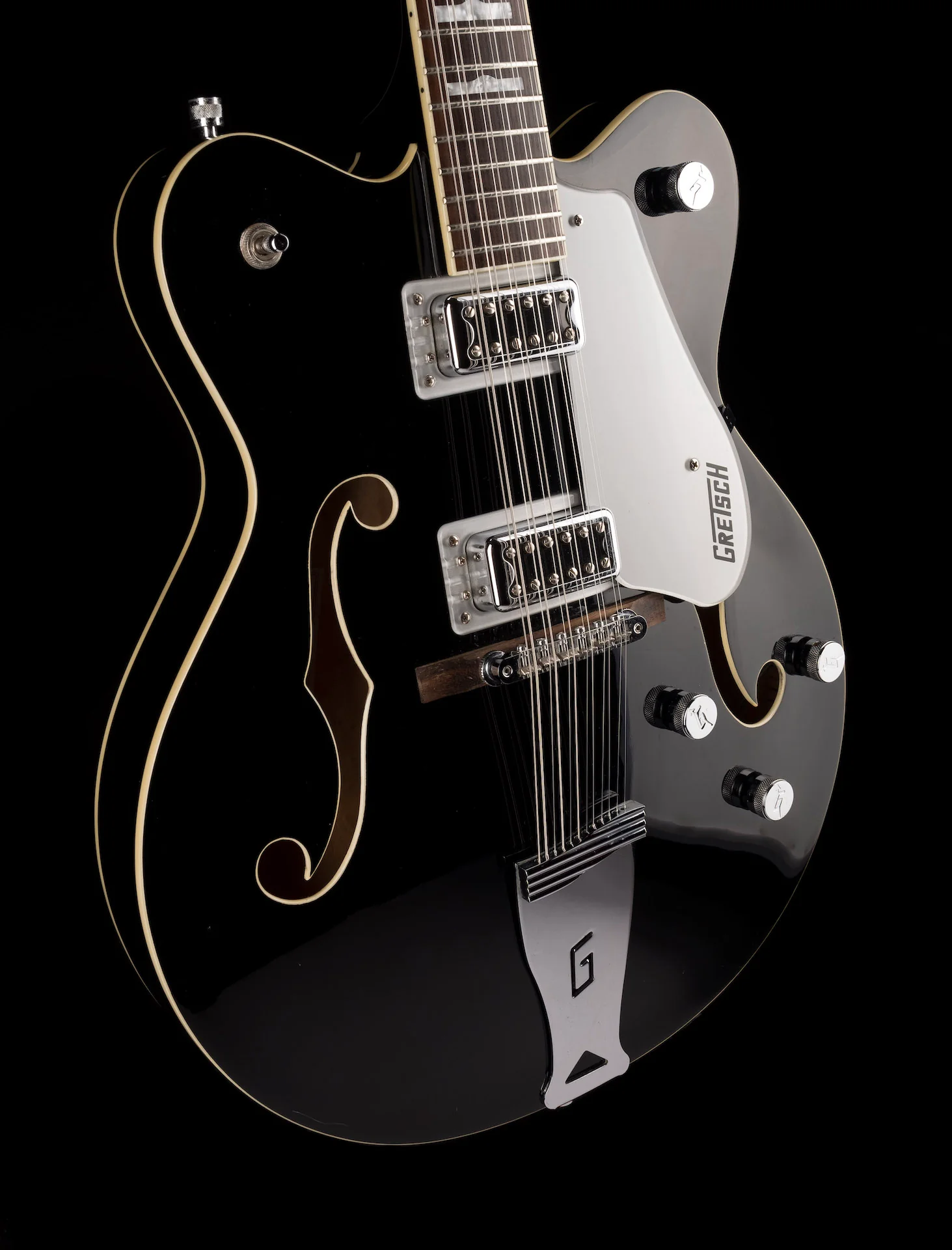 Used Gretsch G5422G-12 Electromatic Hollow Body 12 String Black with Gig Bag - Image 10