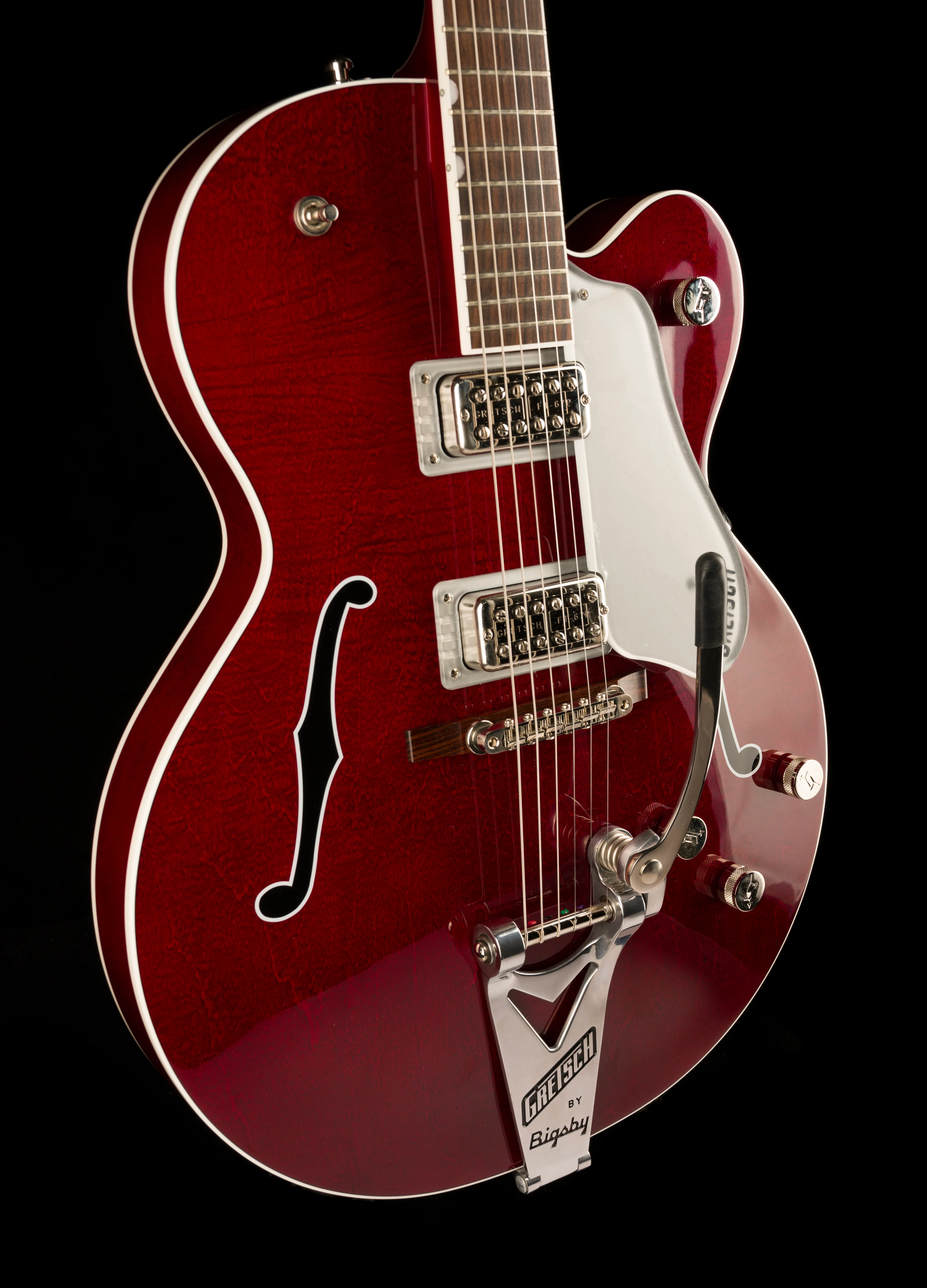 Used Gretsch G6119T-ET Players Edition Tennessee Rose Electrotone Hollow Body Dark Cherry Stain with OHSC - Image 10