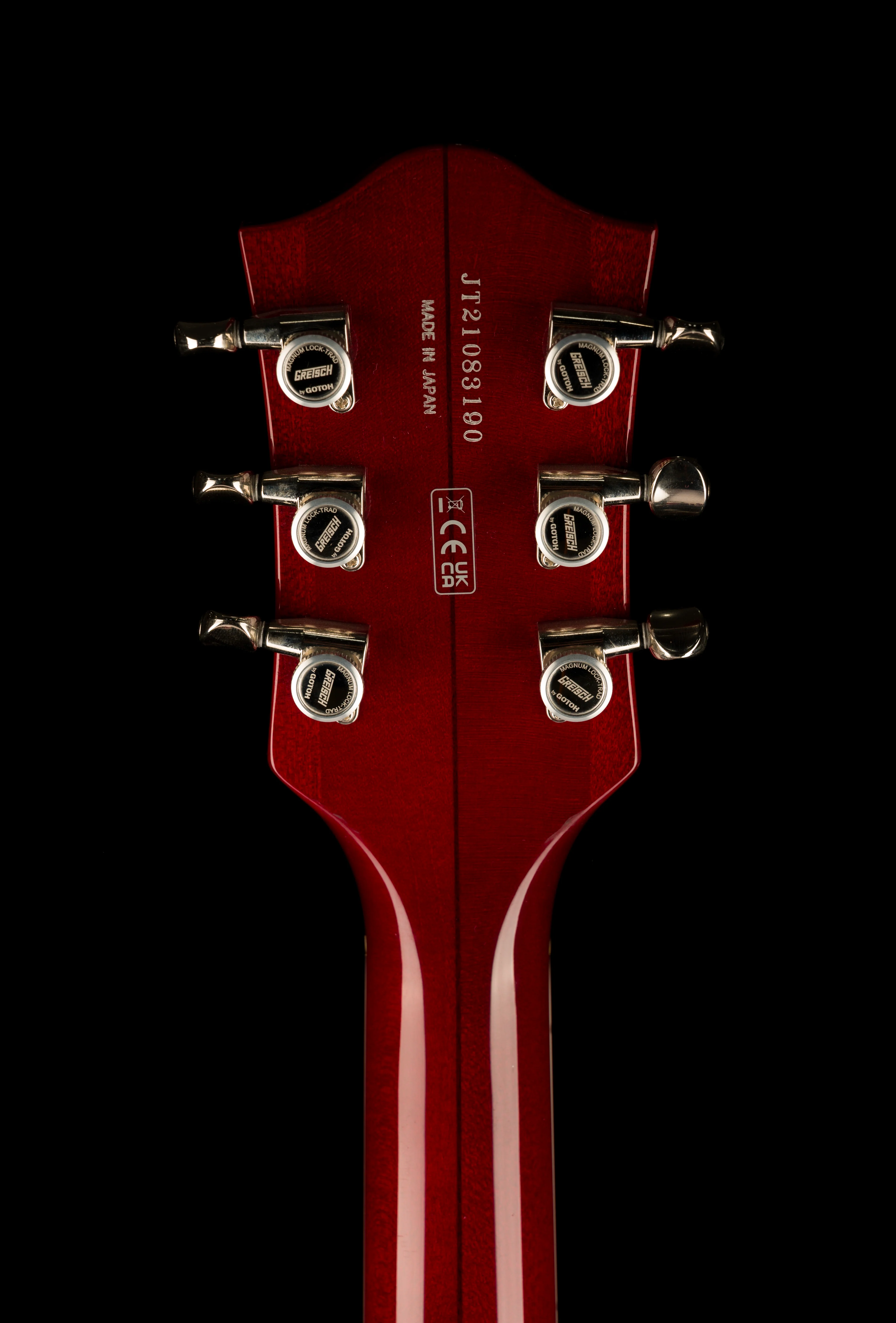 Used Gretsch G6119T-ET Players Edition Tennessee Rose Electrotone Hollow Body Dark Cherry Stain with OHSC - Image 17