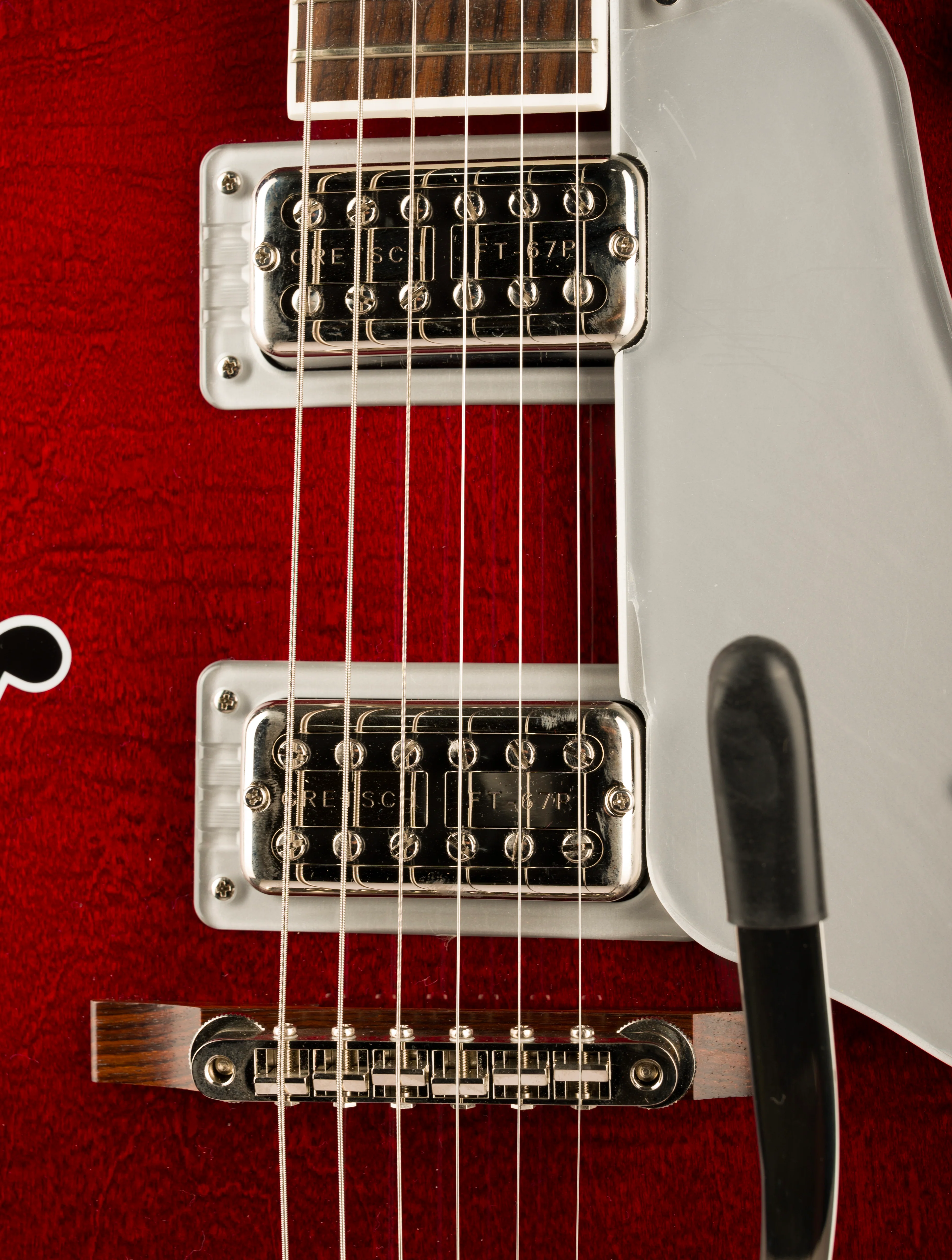 Used Gretsch G6119T-ET Players Edition Tennessee Rose Electrotone Hollow Body Dark Cherry Stain with OHSC - Image 7
