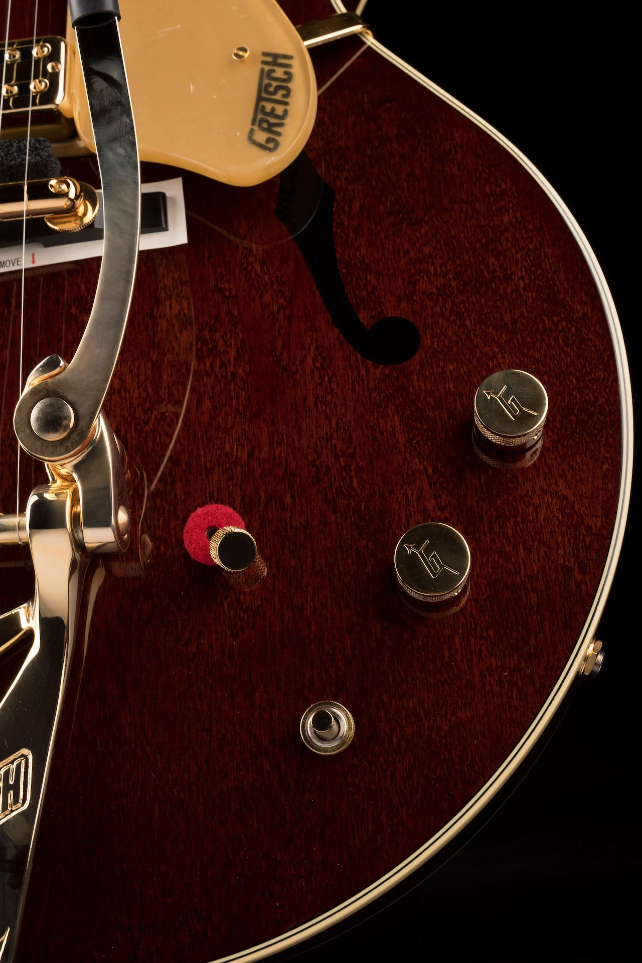 Used '22 Gretsch G6122T-62GE Vintage Select Country Gentleman Walnut Stain OHSC - 2 - Image 10