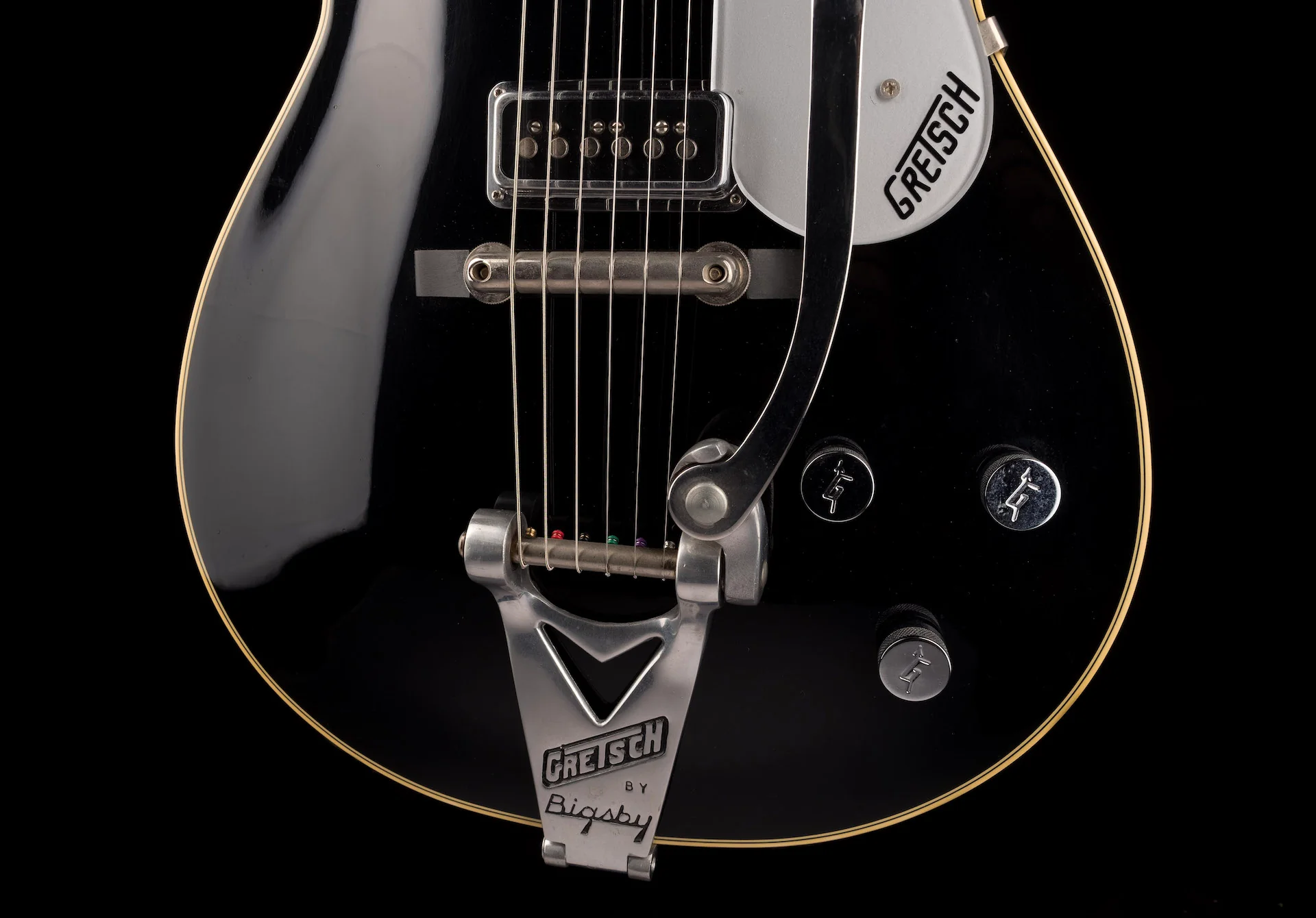 Used Gretsch G6128TSP Duo Jet Black with OHSC - Image 5