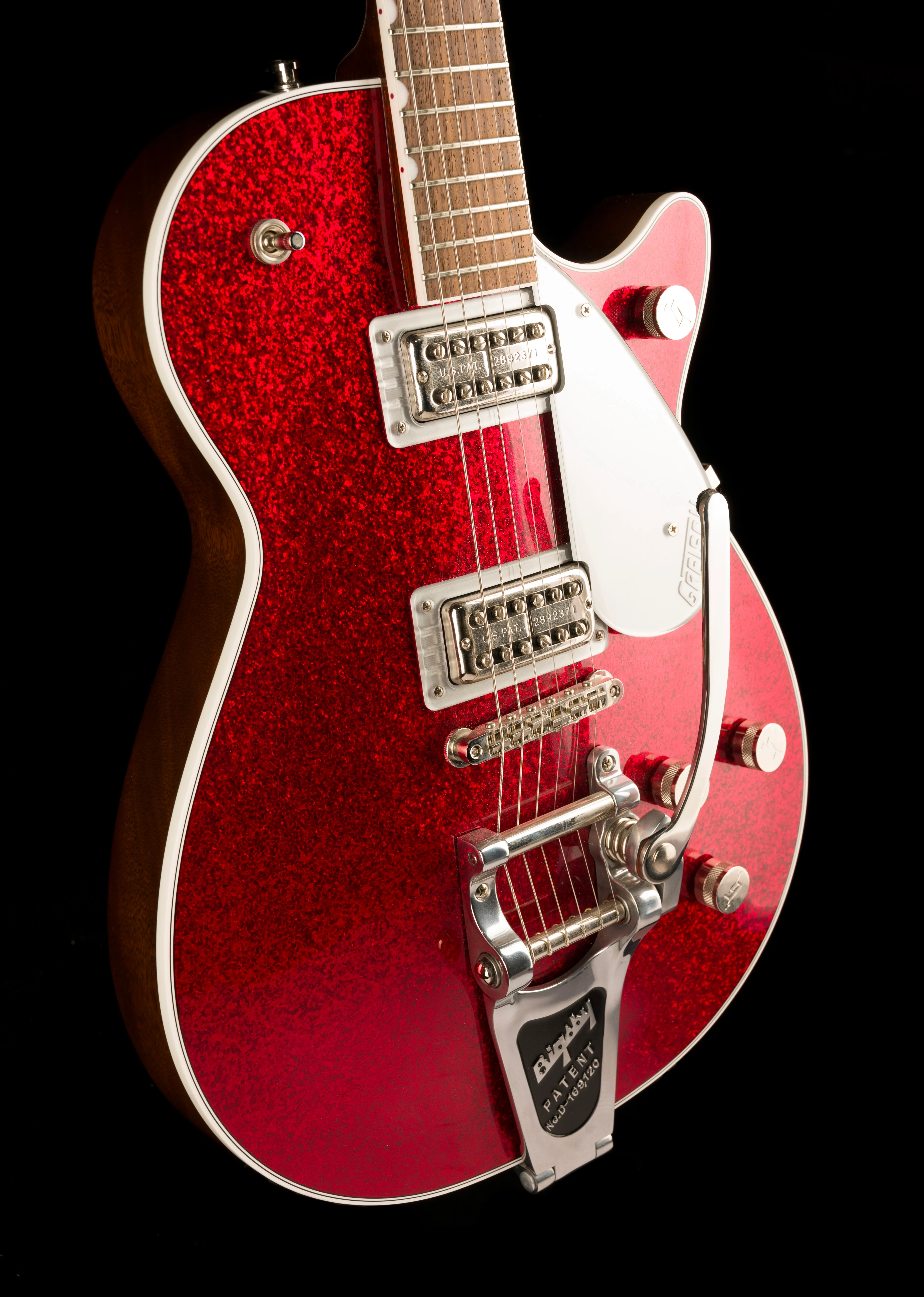 Used Gretsch G6129T Players Edition Jet Red Sparkle with OHSC - Image 10