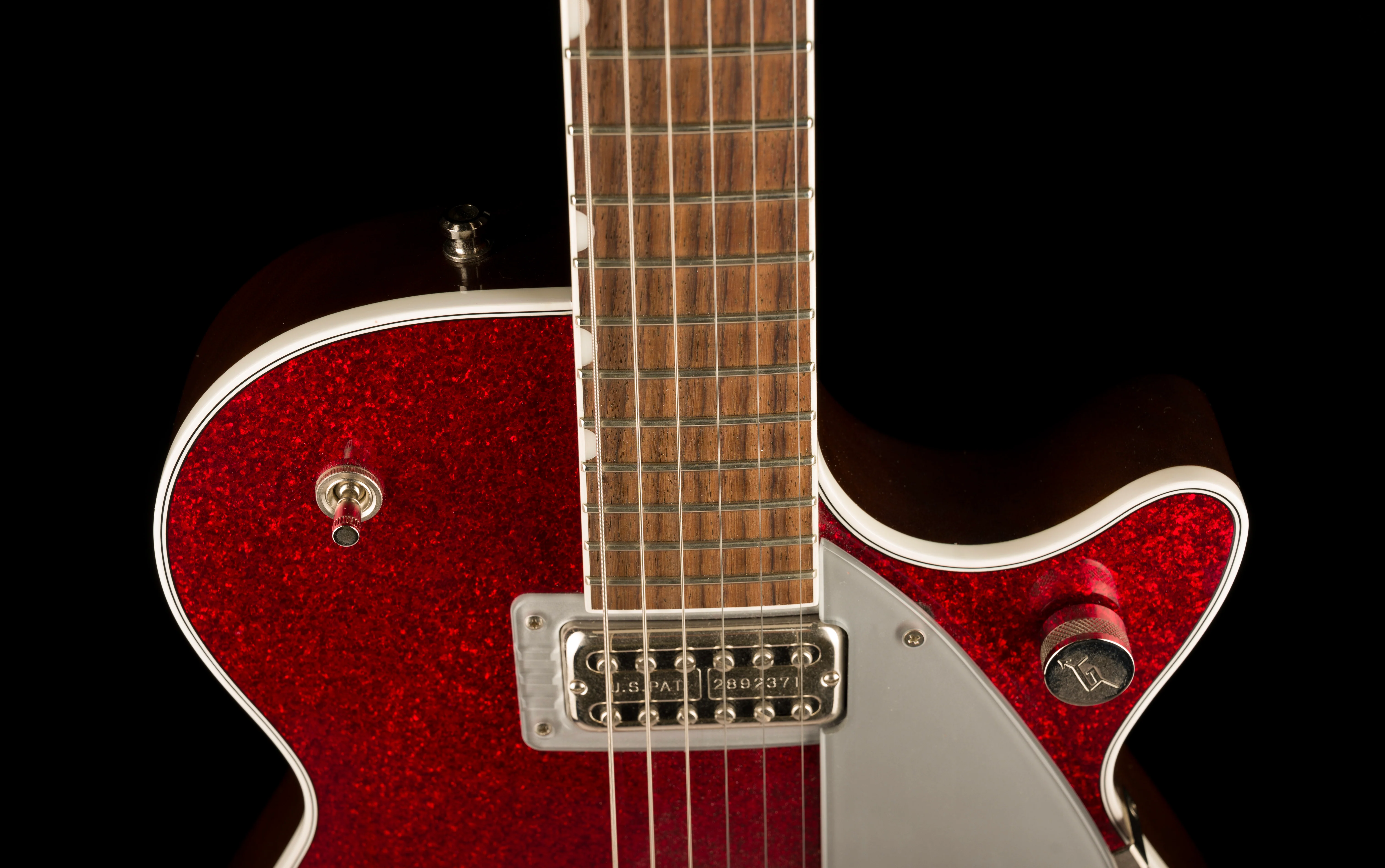 Used Gretsch G6129T Players Edition Jet Red Sparkle with OHSC - Image 3