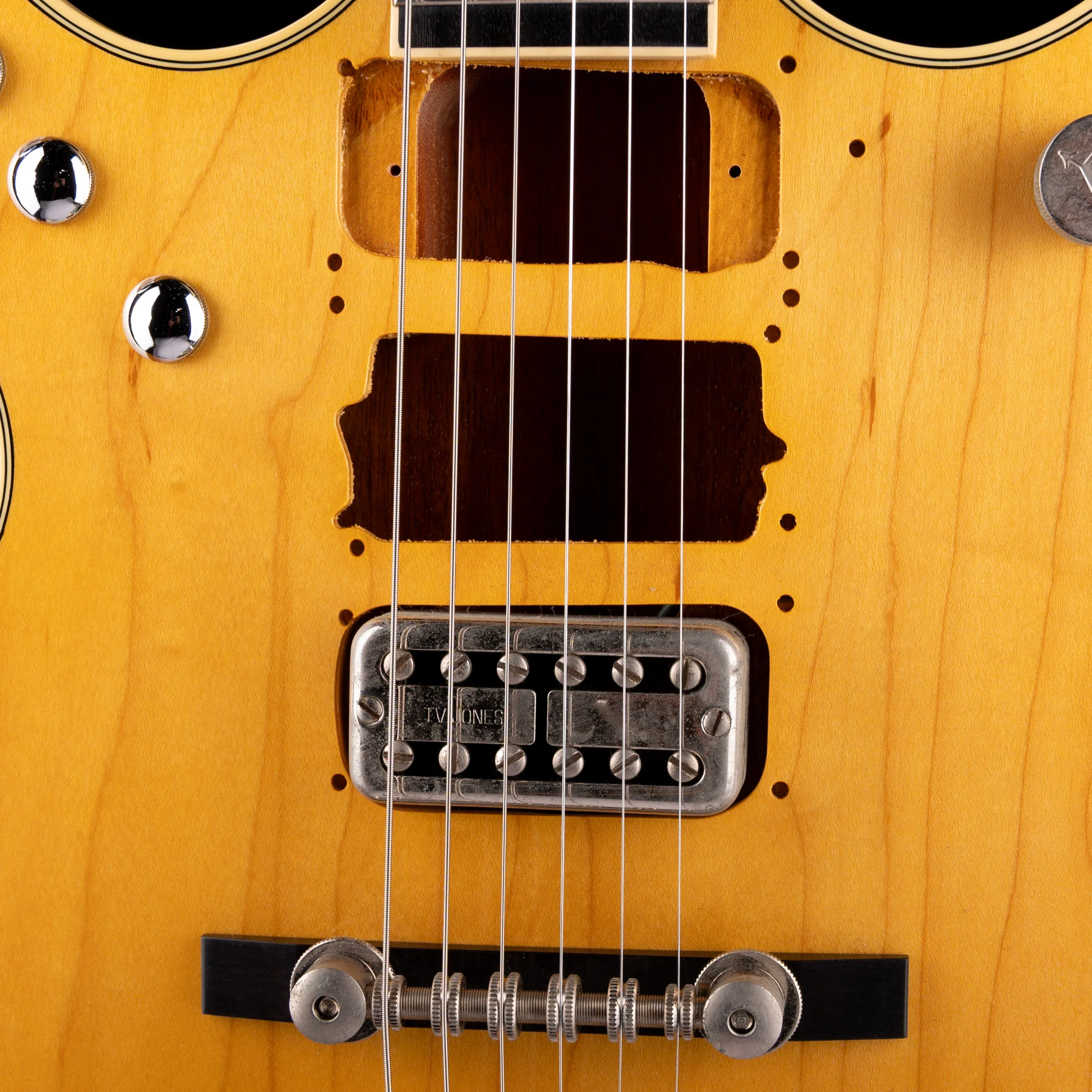 Used Gretsch G6131 Malcolm Young Signature Jet Natural With OHSC - Image 5