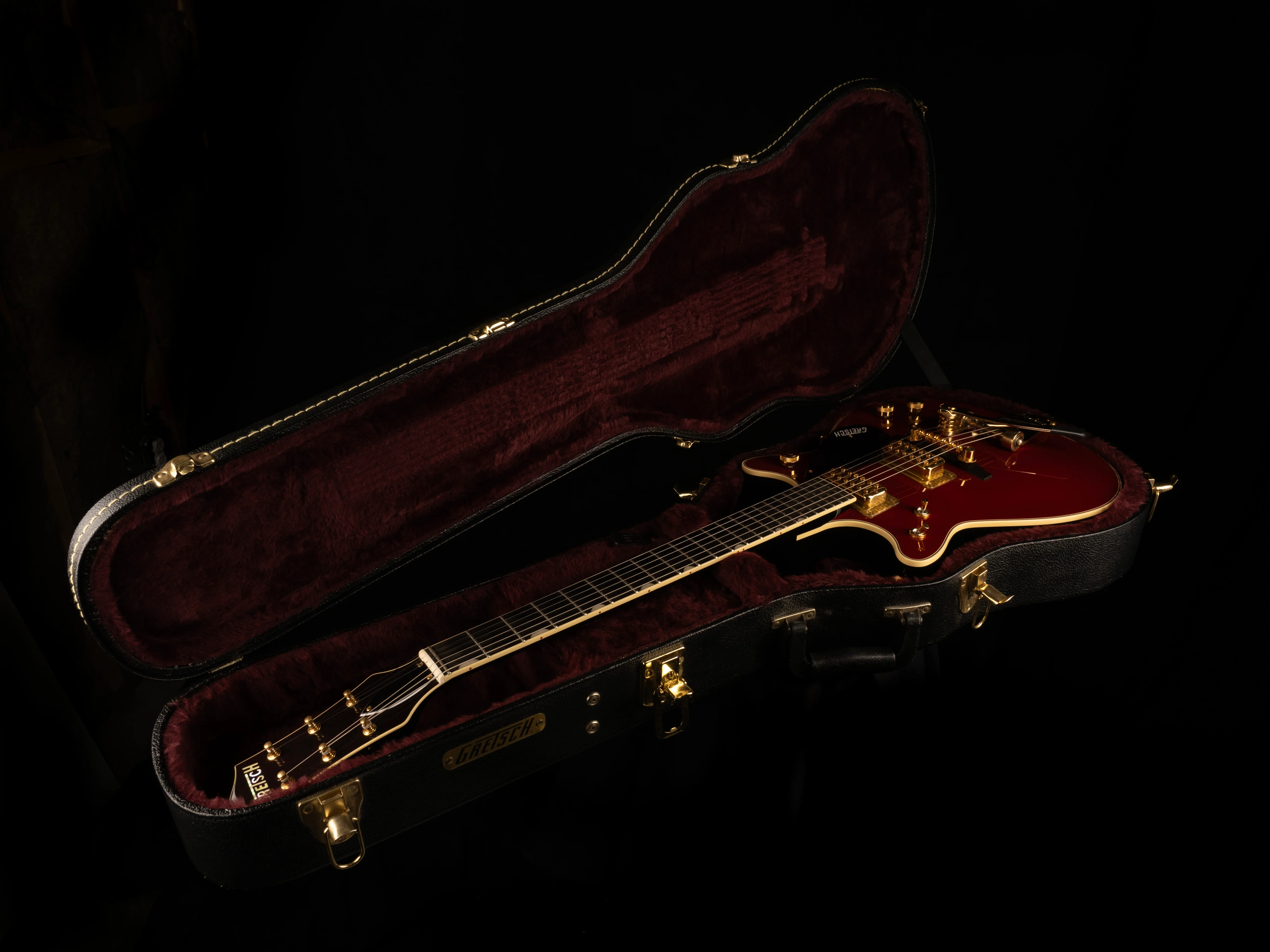 Used Gretsch G6131T-62 Vintage Select ’62 Jet Vintage Firebird Red With OHSC - Image 11