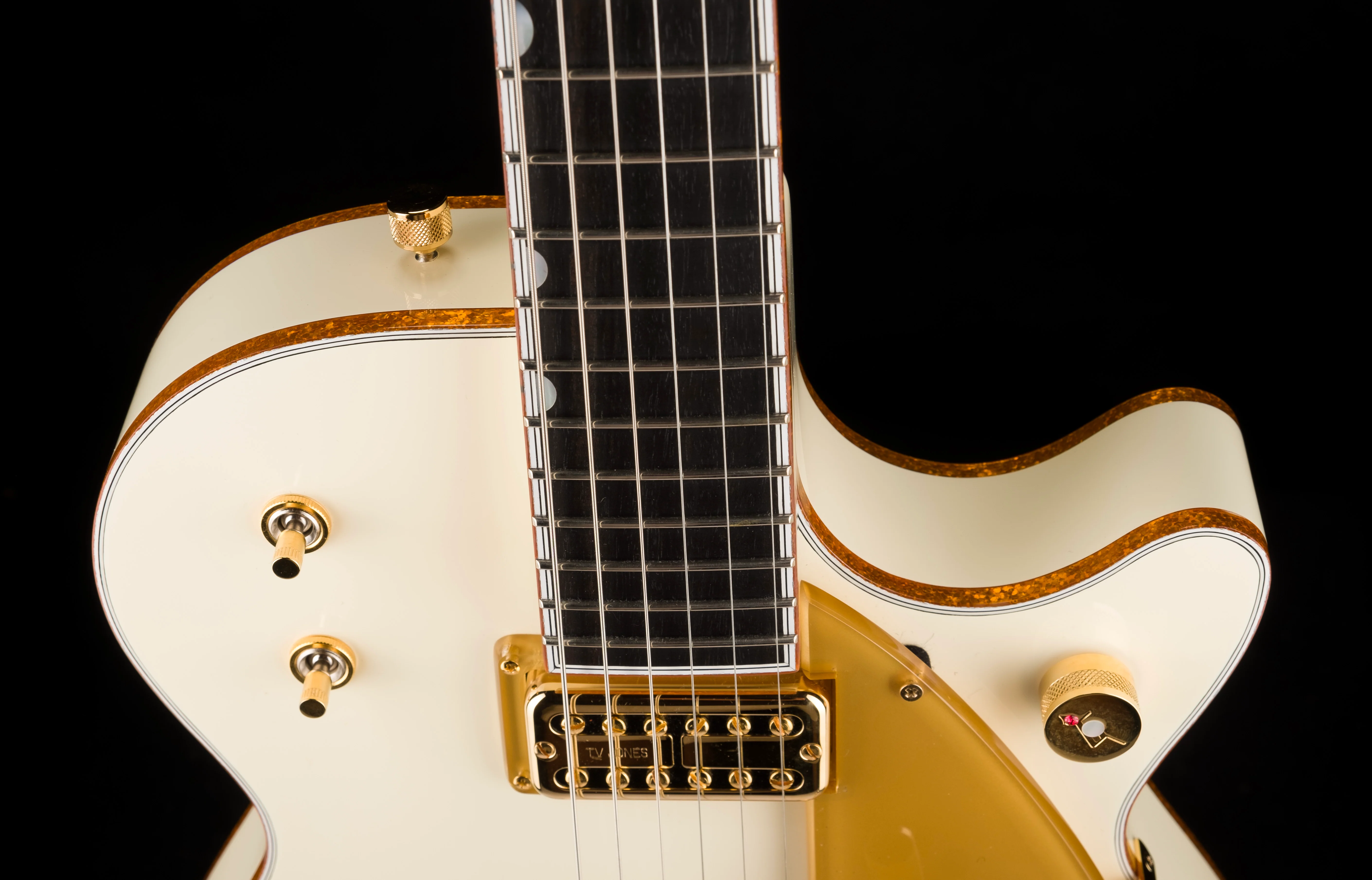 Used Gretsch G6134T-58 Vintage Select ’58 Penguin Vintage White With OHSC - Image 3