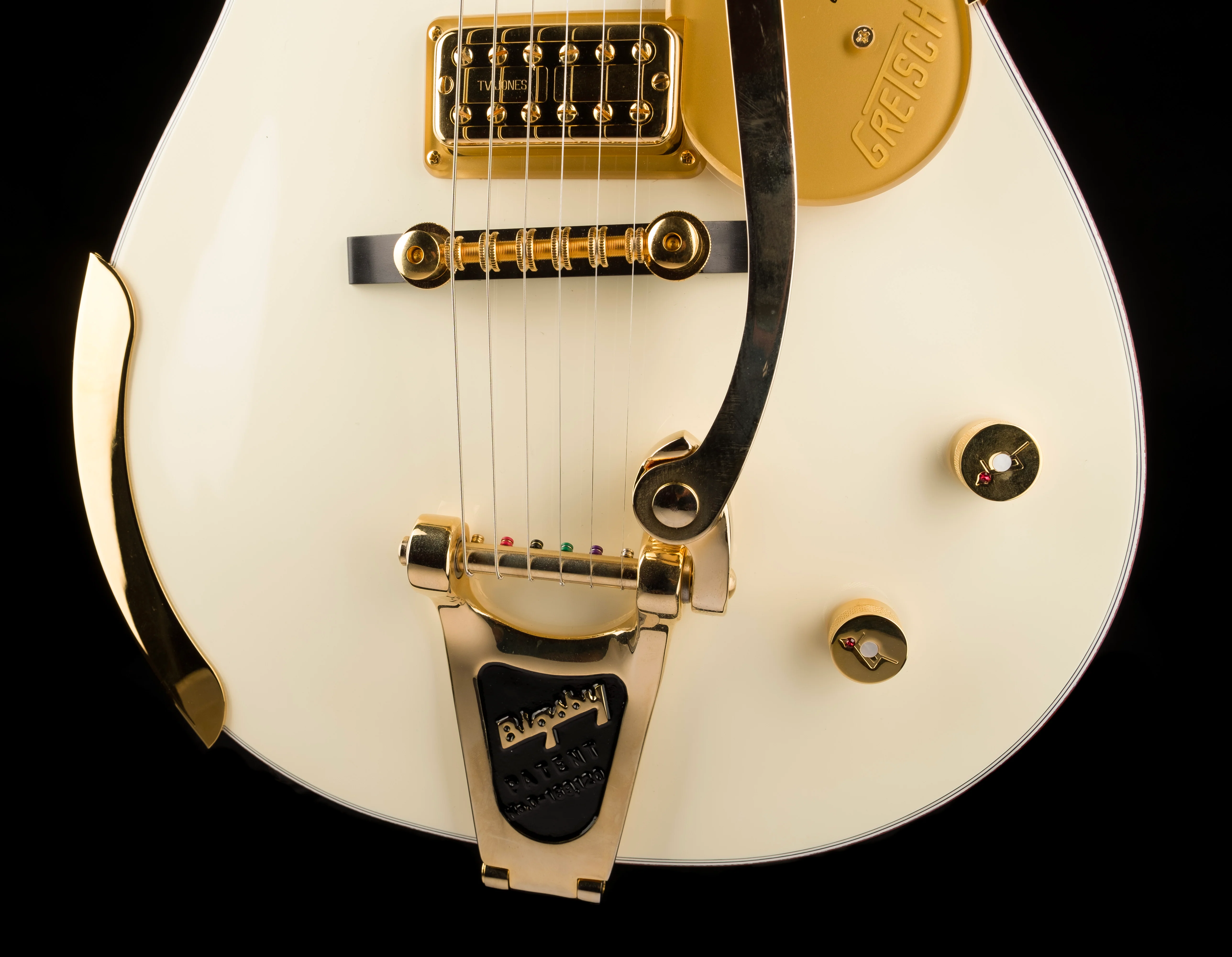 Used Gretsch G6134T-58 Vintage Select ’58 Penguin Vintage White With OHSC - Image 5