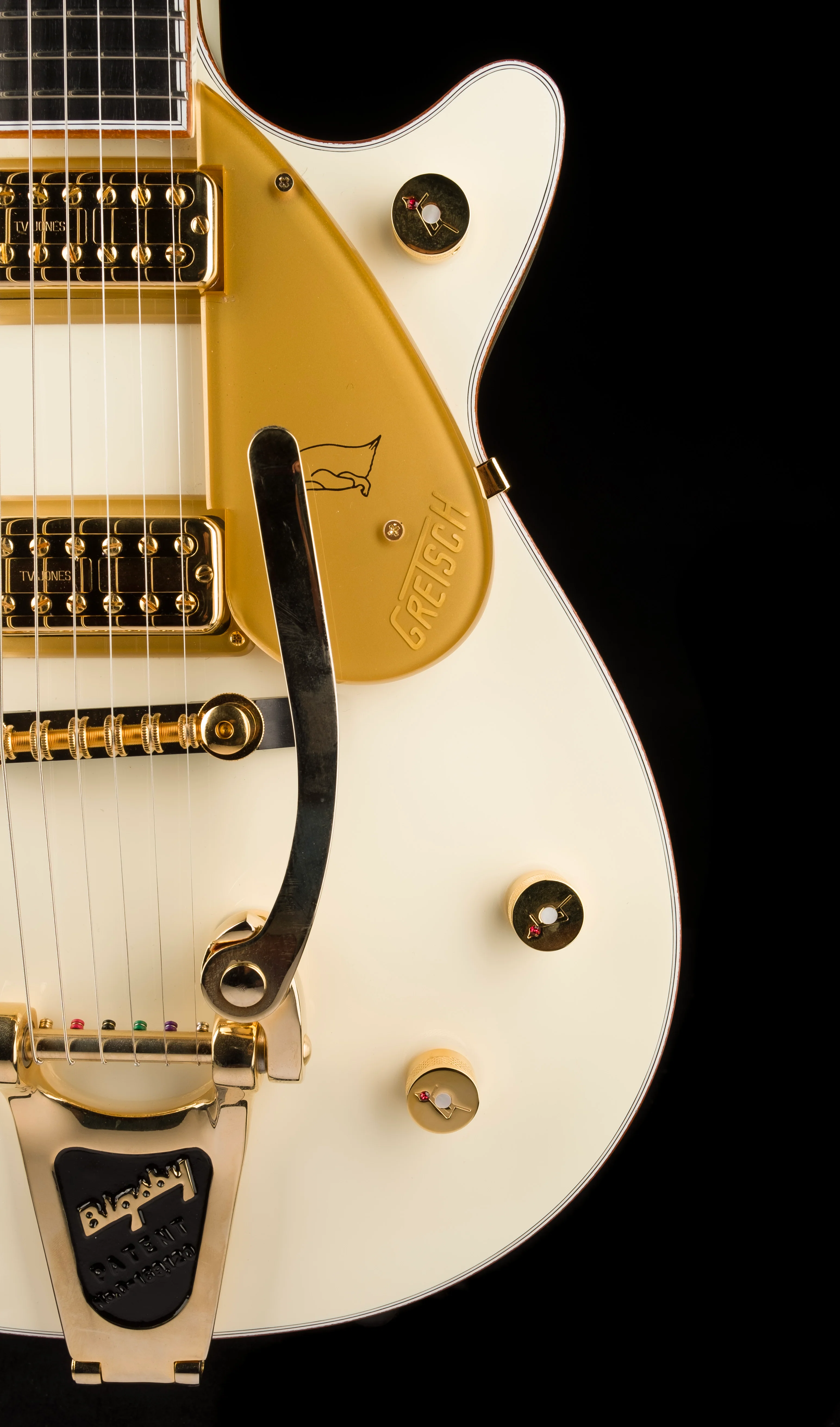 Used Gretsch G6134T-58 Vintage Select ’58 Penguin Vintage White With OHSC - Image 8