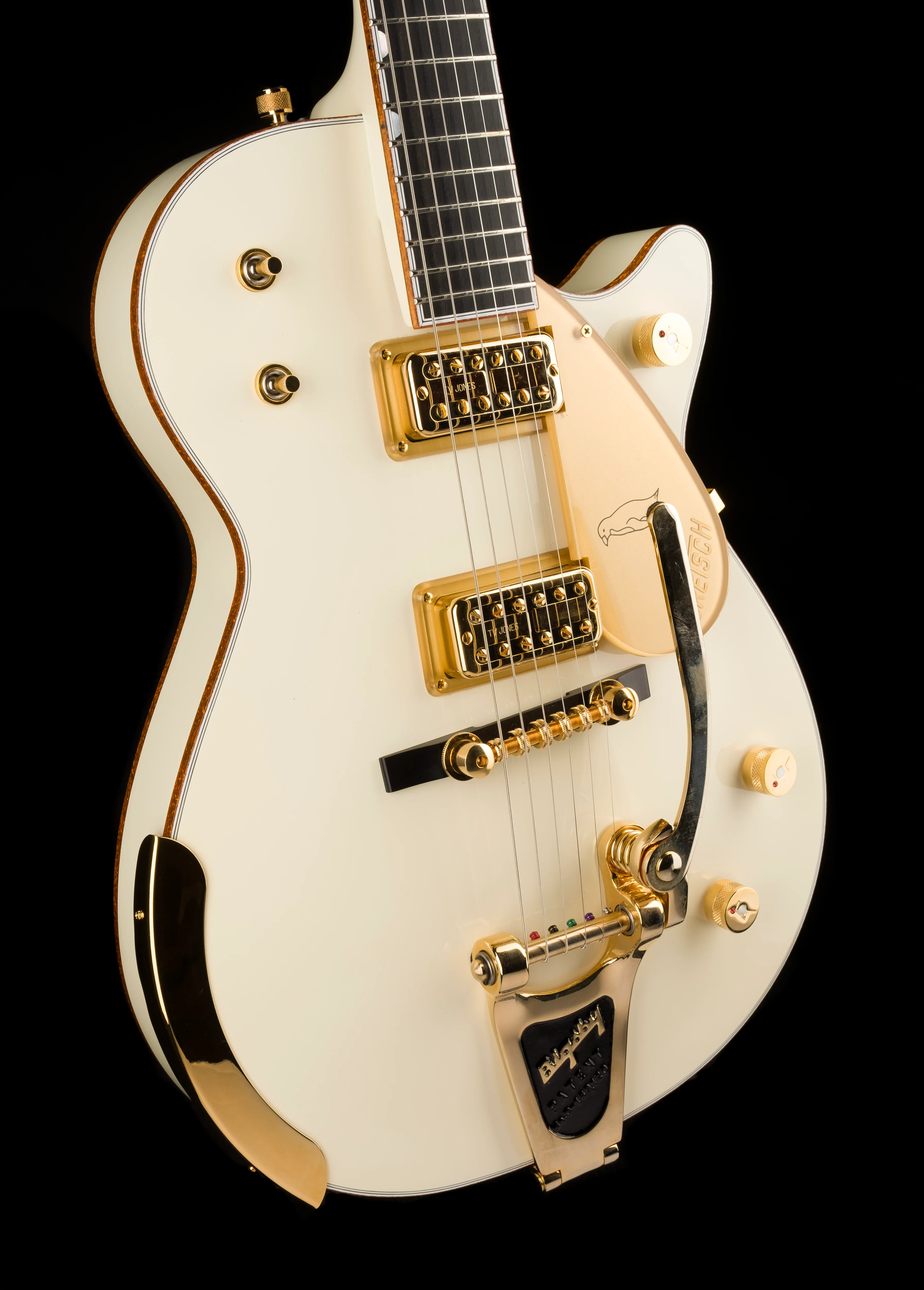 Used Gretsch G6134T-58 Vintage Select ’58 Penguin Vintage White With OHSC - Image 9