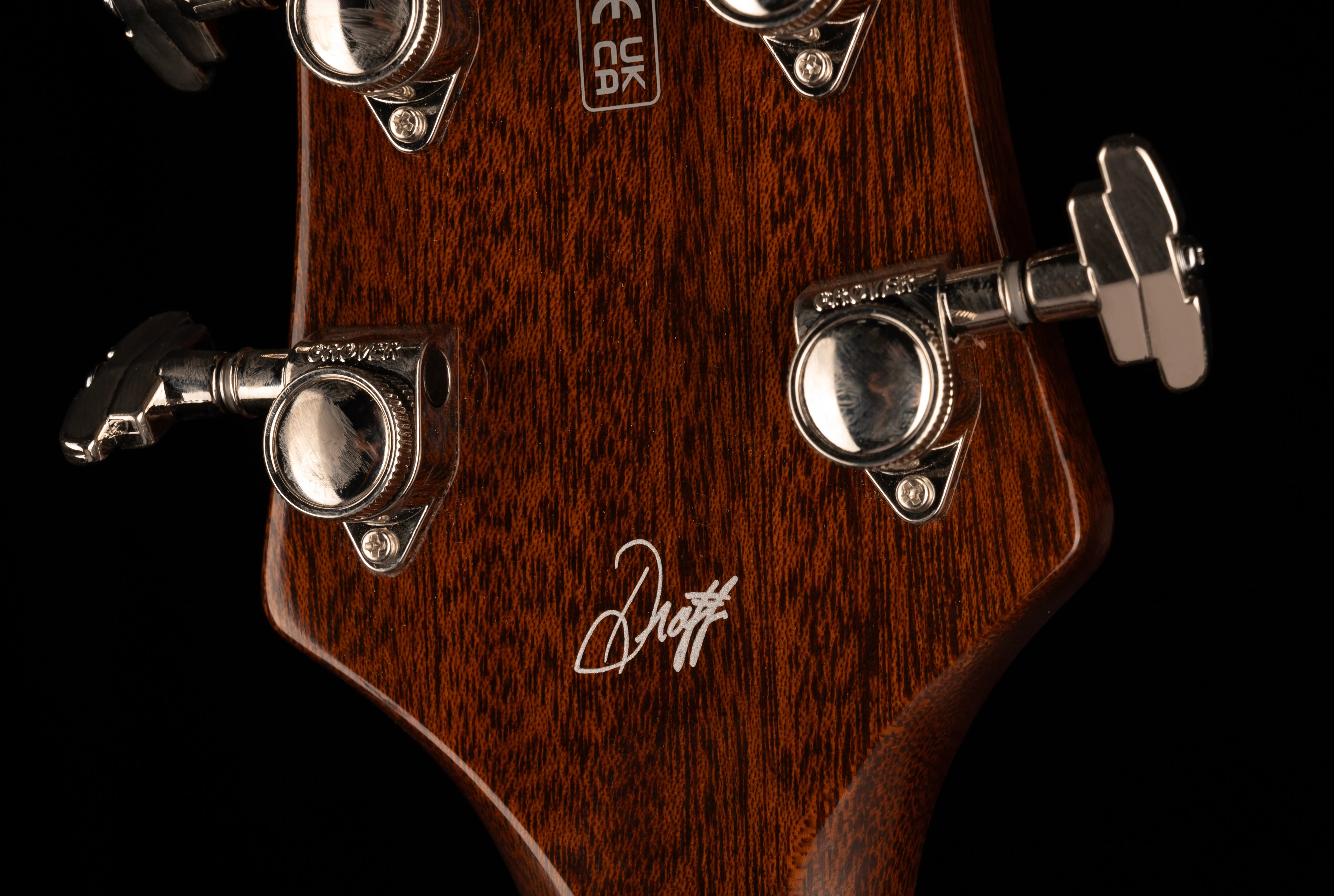 Used Gretsch G6134TFM-NH Nigel Hendroff Signature Penguin Amber Flame With OHSC - Image 11