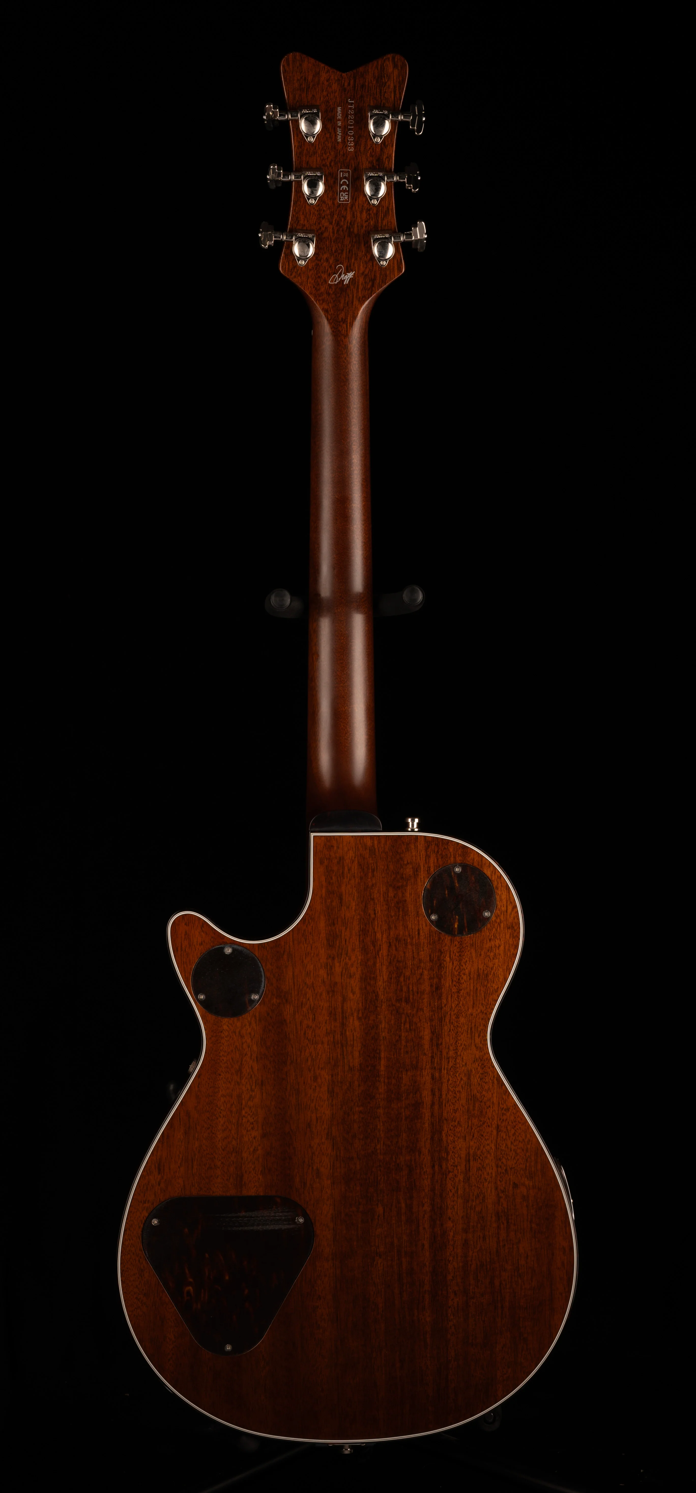 Used Gretsch G6134TFM-NH Nigel Hendroff Signature Penguin Amber Flame With OHSC - Image 4