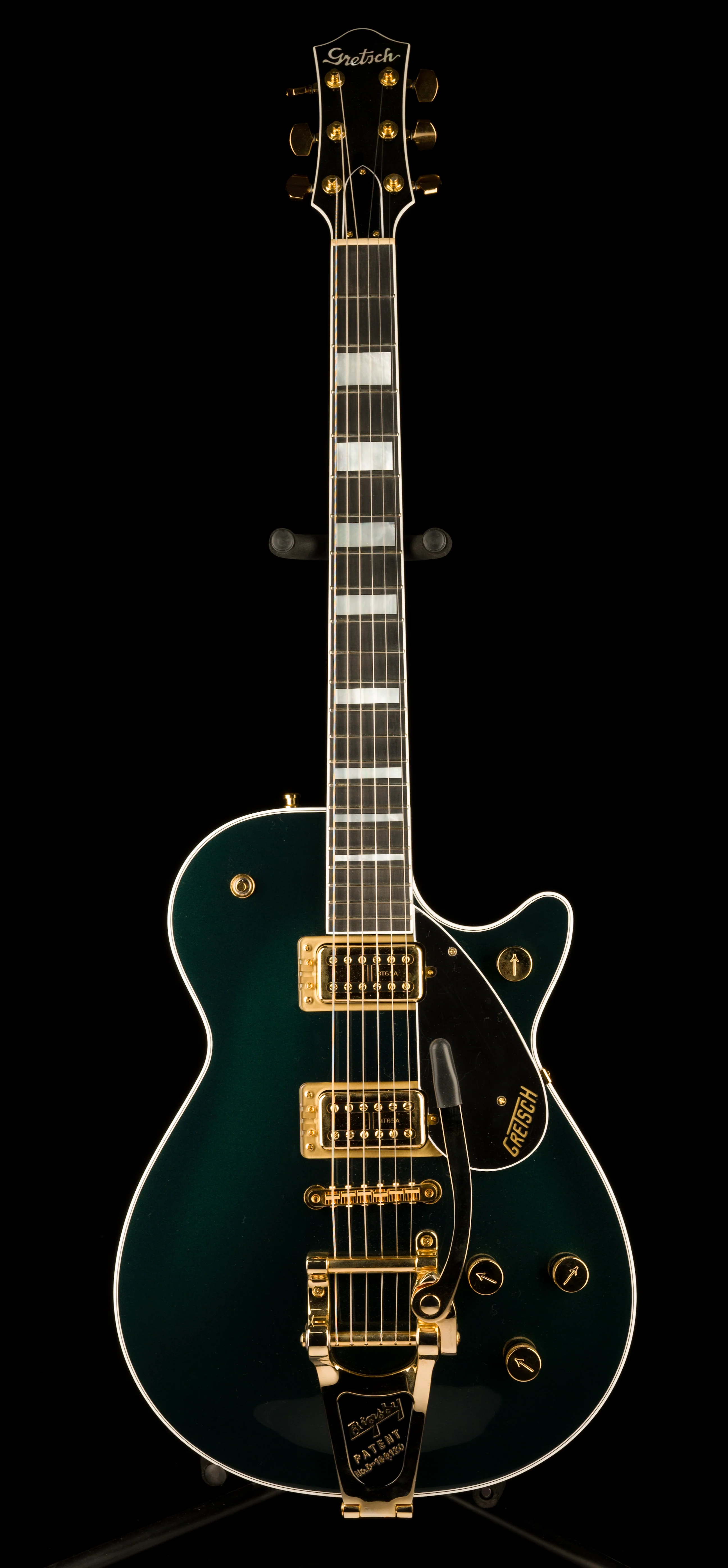 Used Gretsch G6228TG Players Edition Jet BT Cadillac Green with OHSC - Image 2