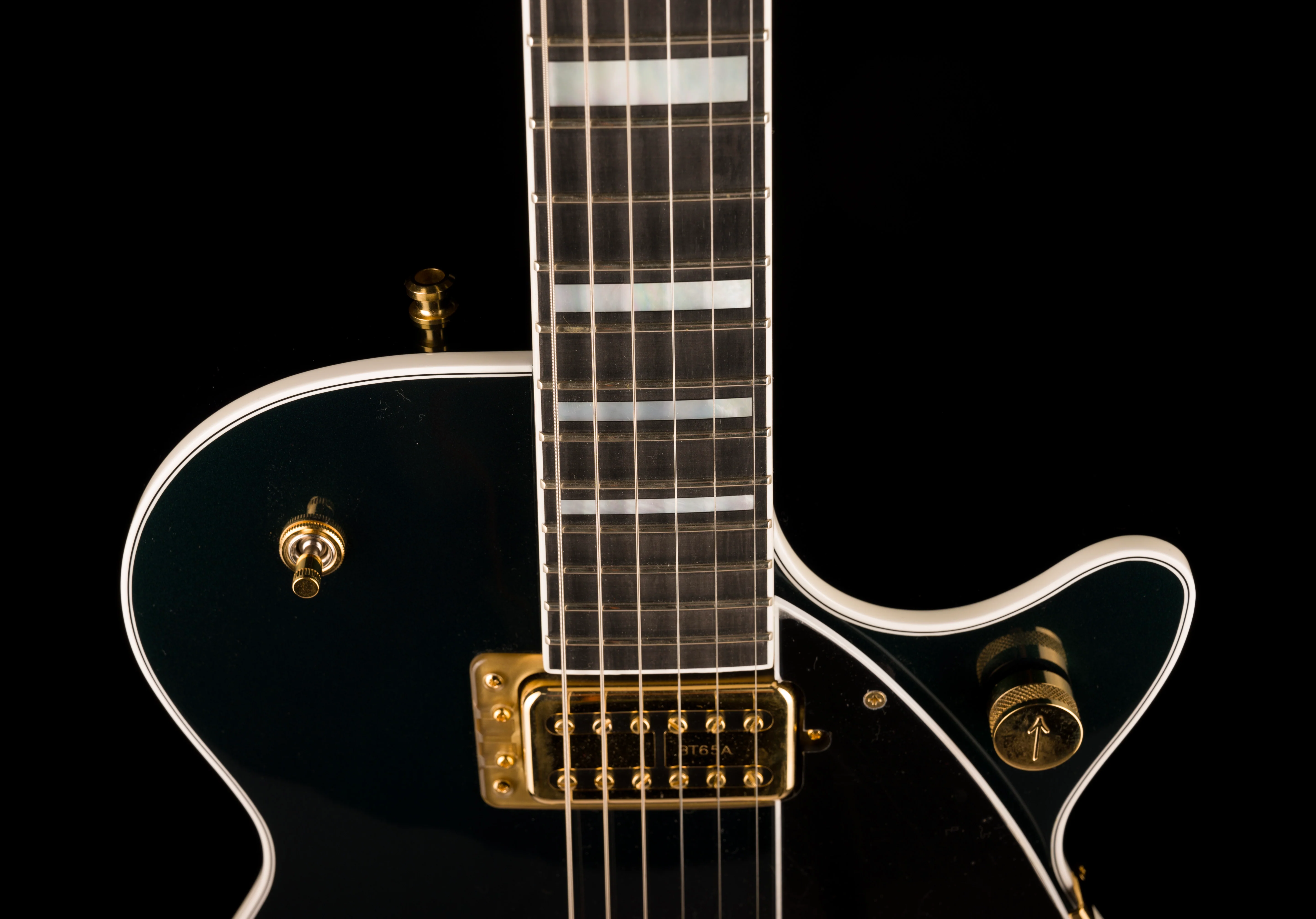 Used Gretsch G6228TG Players Edition Jet BT Cadillac Green with OHSC - Image 3