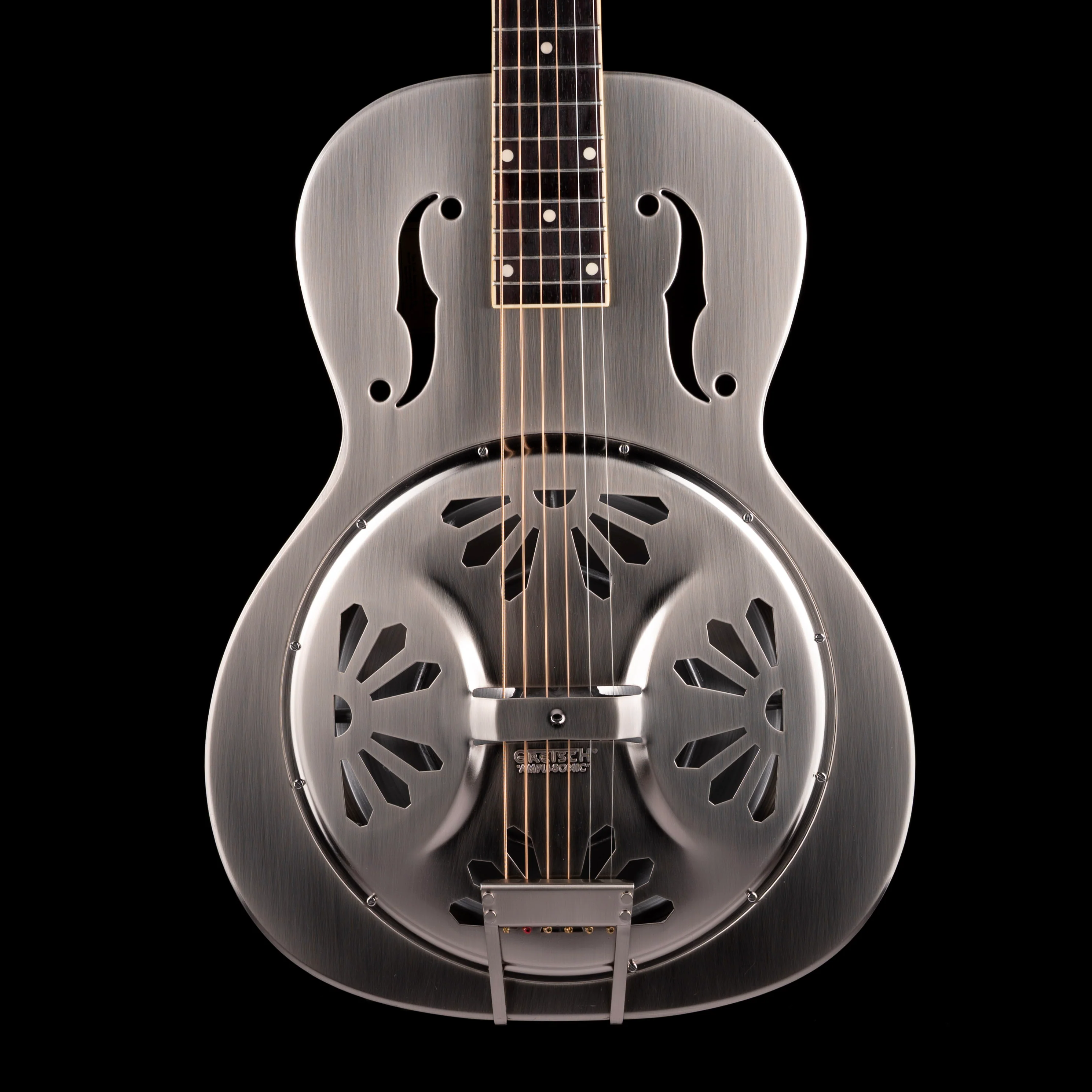 Used Gretsch G9221 Bobtail Steel Acoustic-Electric Resonator Guitar With Gig Bag
