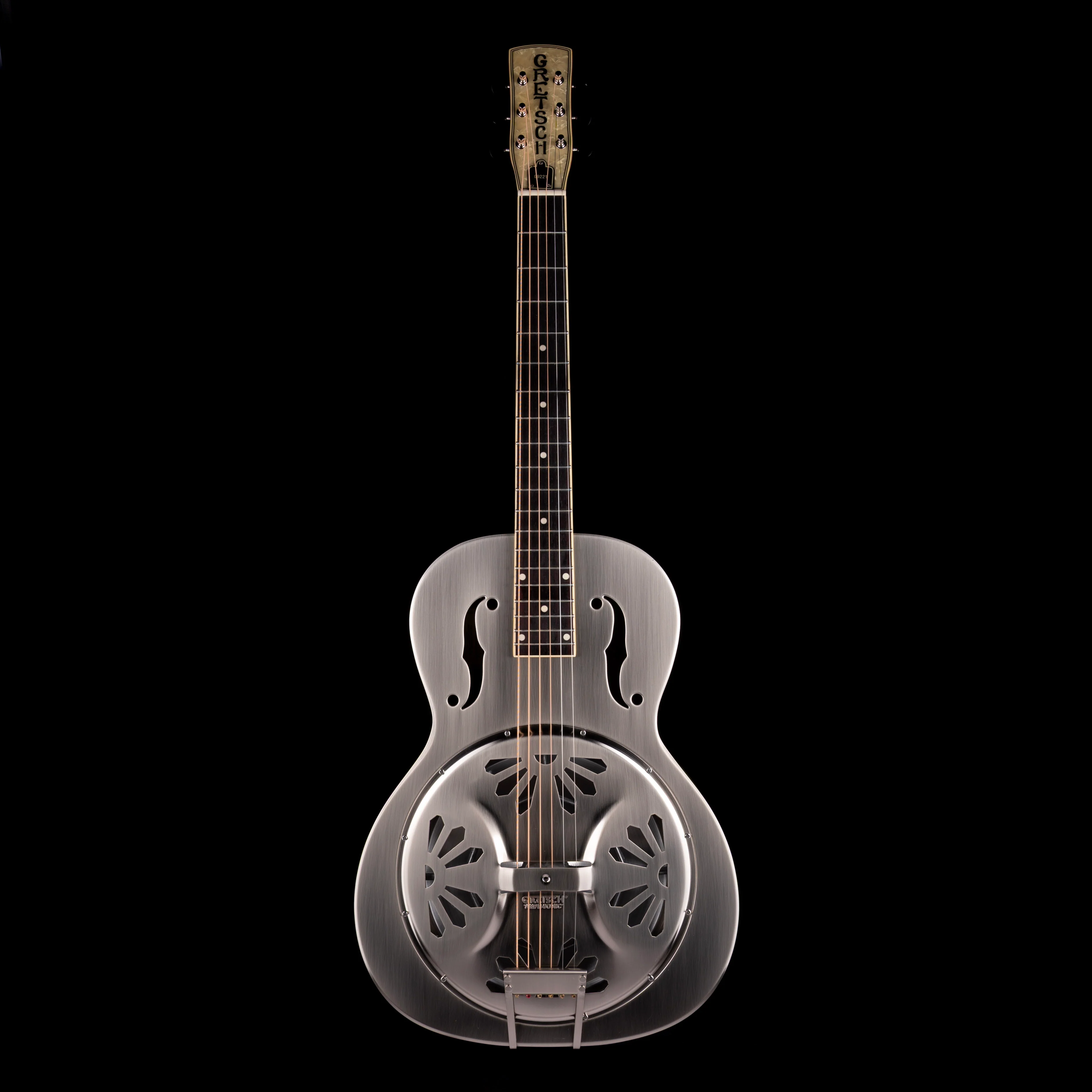 Used Gretsch G9221 Bobtail Steel Acoustic-Electric Resonator Guitar With Gig Bag - Image 2
