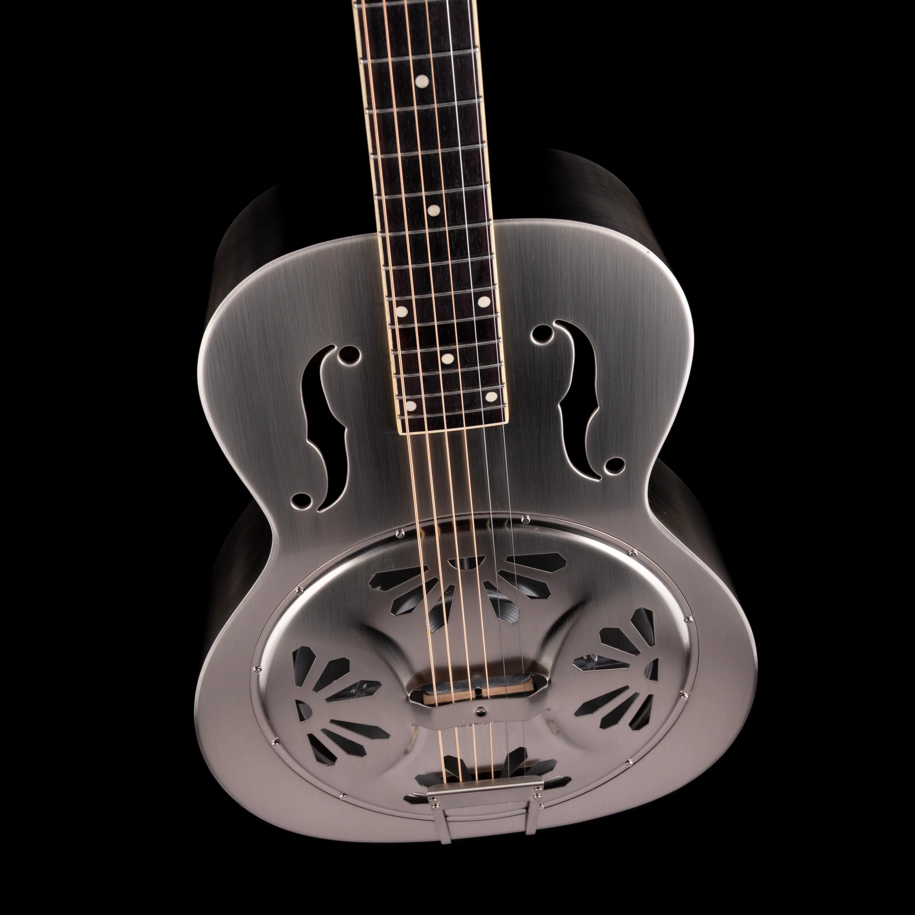 Used Gretsch G9221 Bobtail Steel Acoustic-Electric Resonator Guitar With Gig Bag - Image 3