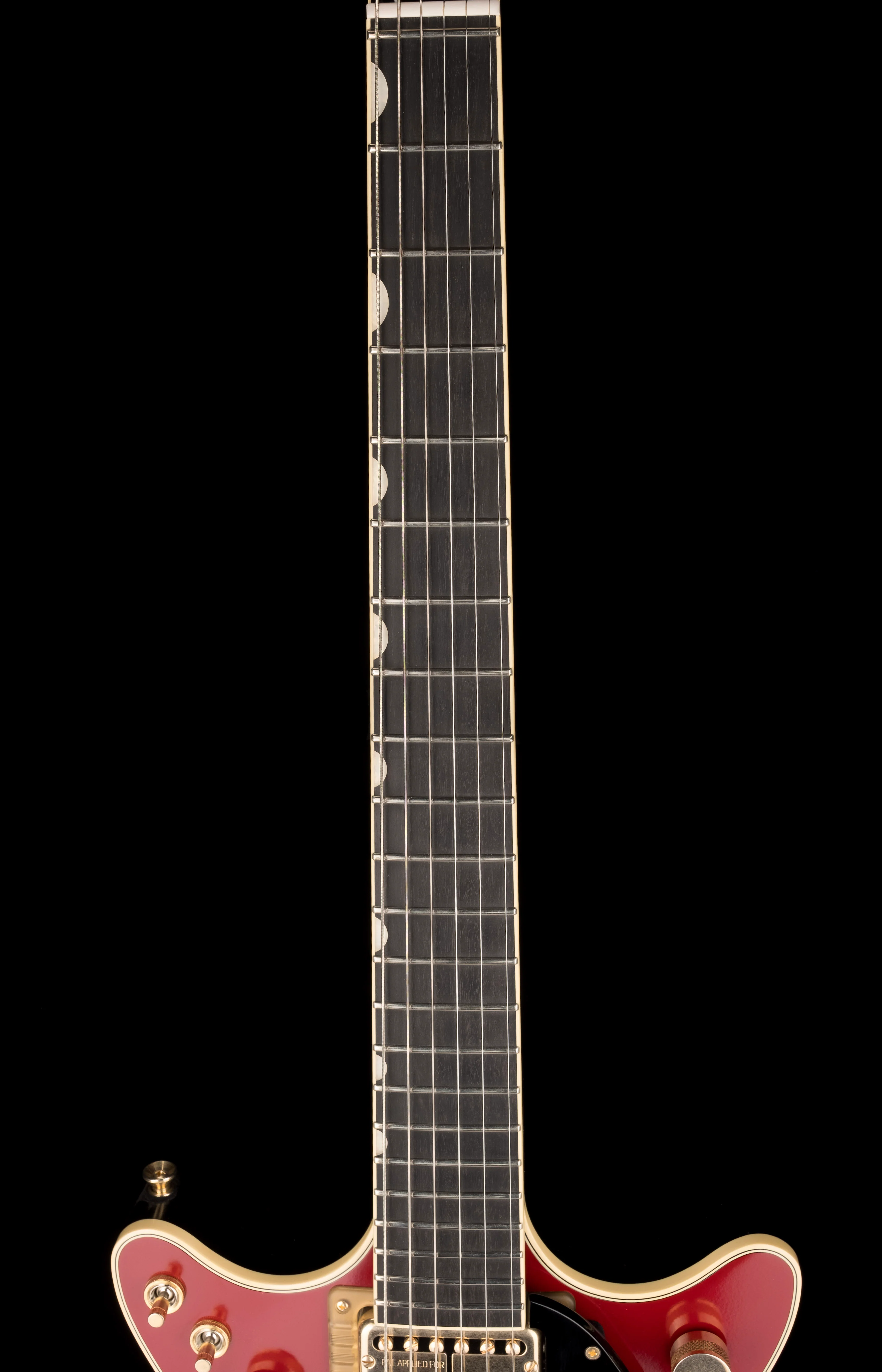 Used Gretsch Limited Edition G6131-MY-RB Malcolm Young Jet Vintage Firebird Red With OHSC - Image 12