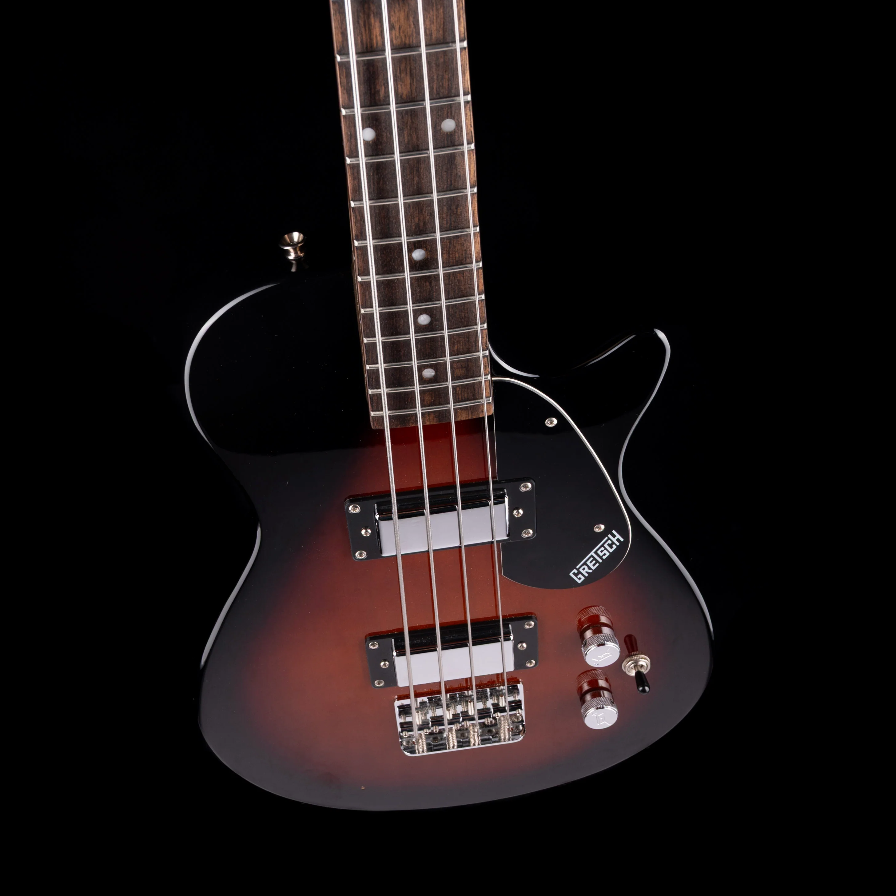Used Gretsch Streamliner Jet Club Bass Single-Cut Bass Havana Burst With Gig Bag - Image 3