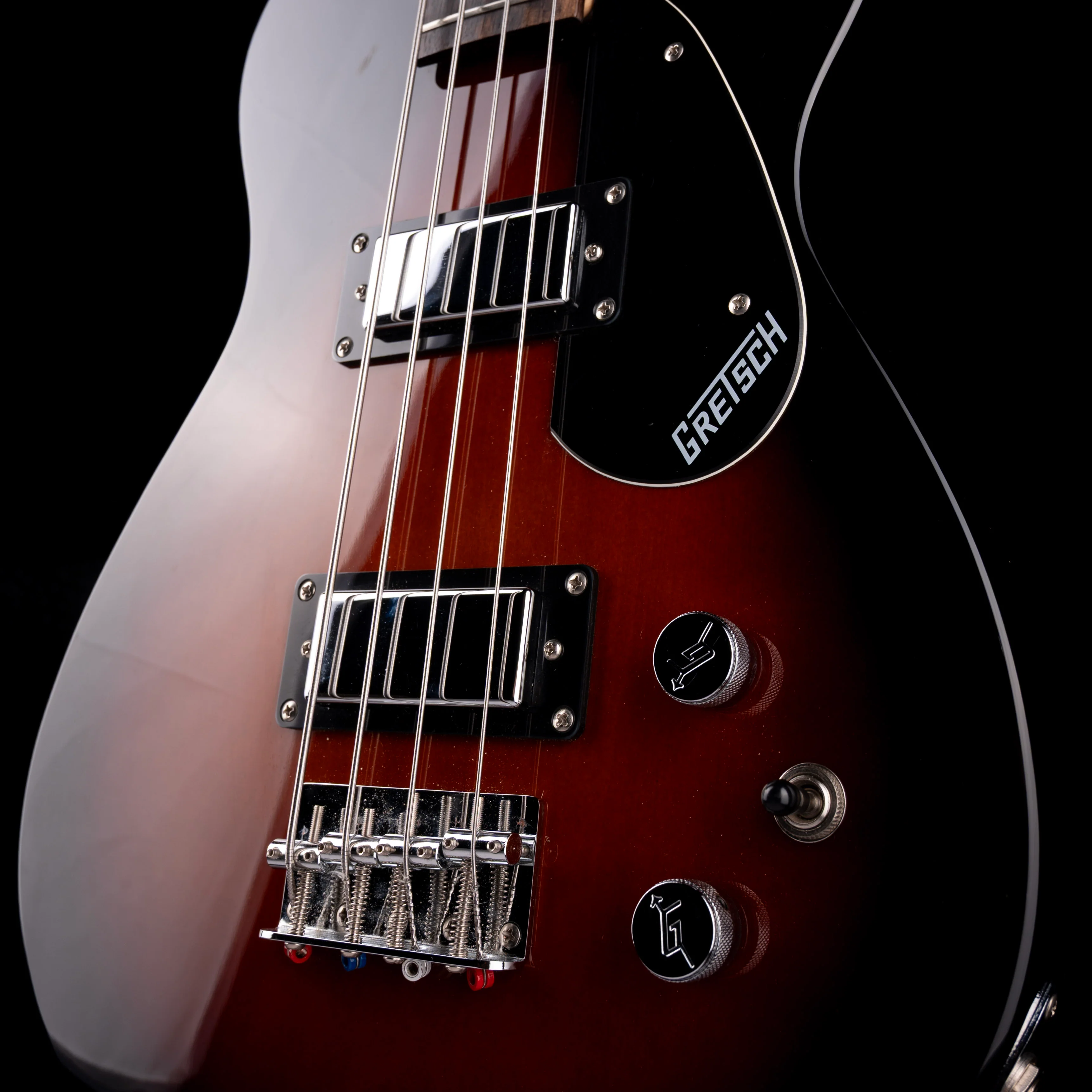 Used Gretsch Streamliner Jet Club Bass Single-Cut Bass Havana Burst With Gig Bag - Image 6
