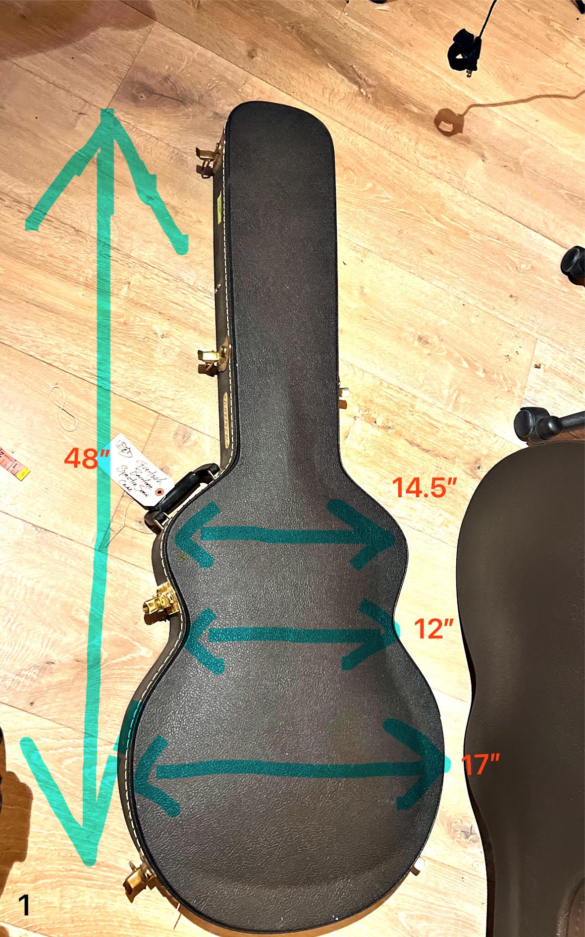 Used Gretsch TKL Hardshell Case for Spectra Sonic Baritone - Image 9