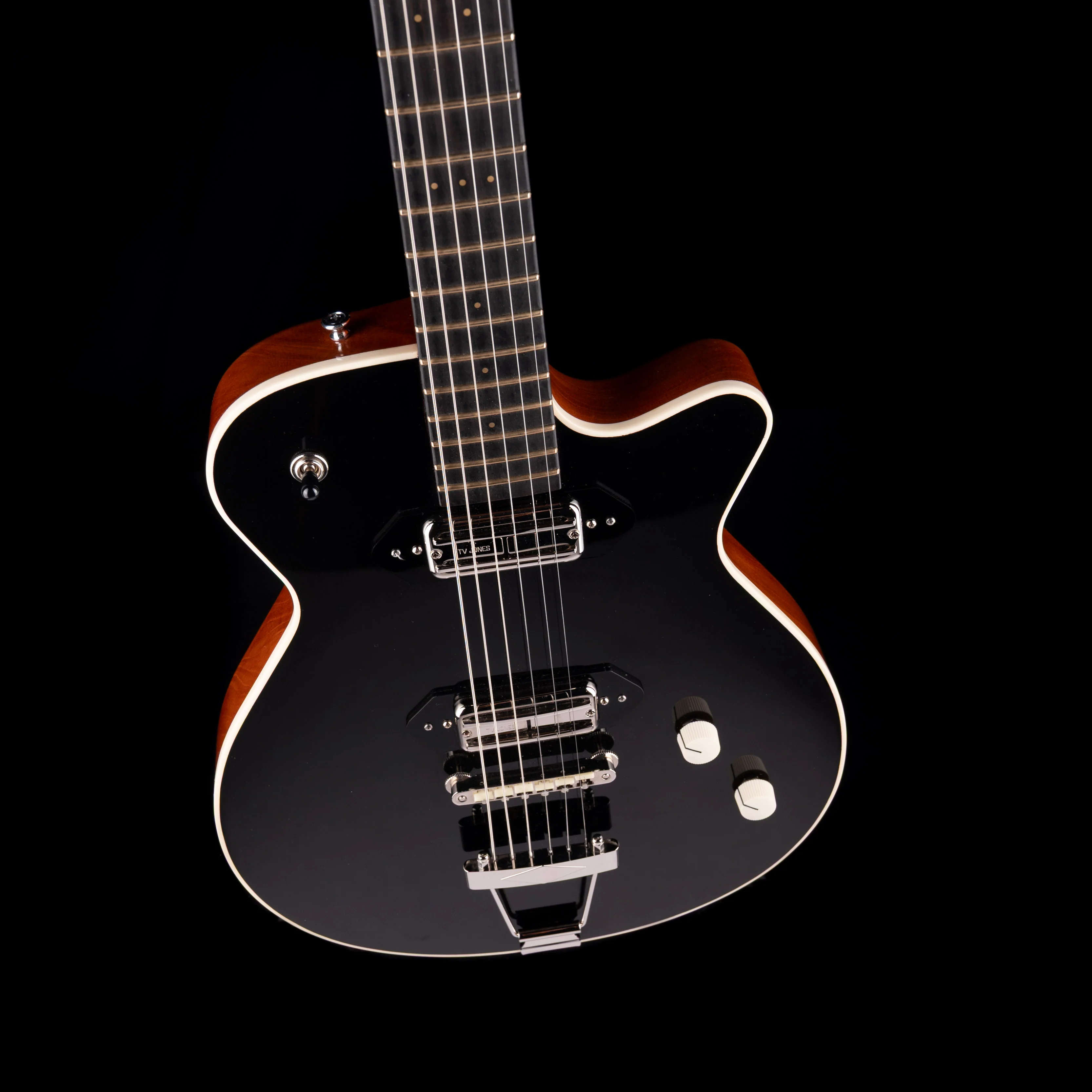 Used Grez Mendocino TV Jones Black with Reunion Blues Soft Case - Image 3