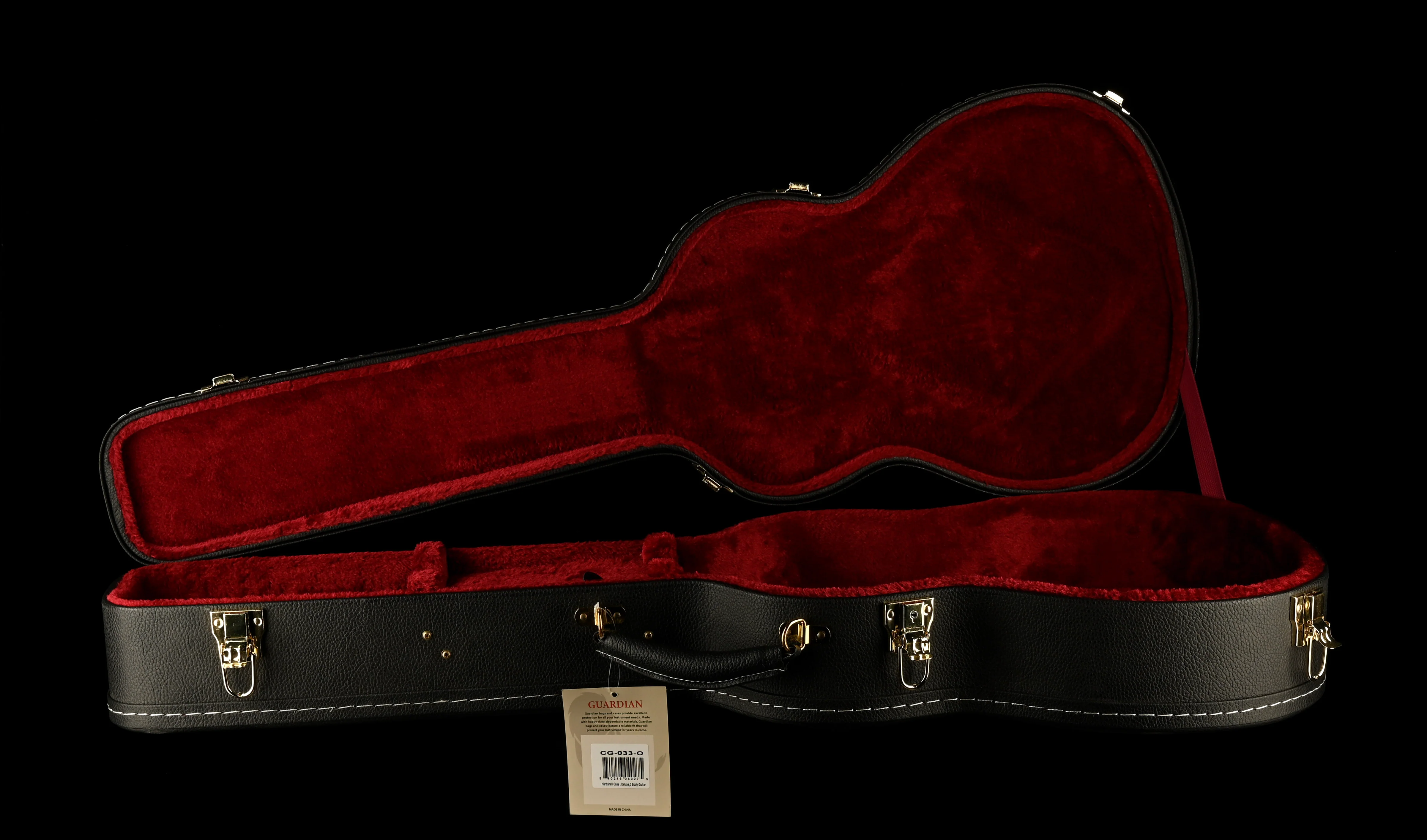 Used Guardian Premier CG-033-O Deluxe Single 0 Parlor Acoustic Case Black - Image 6