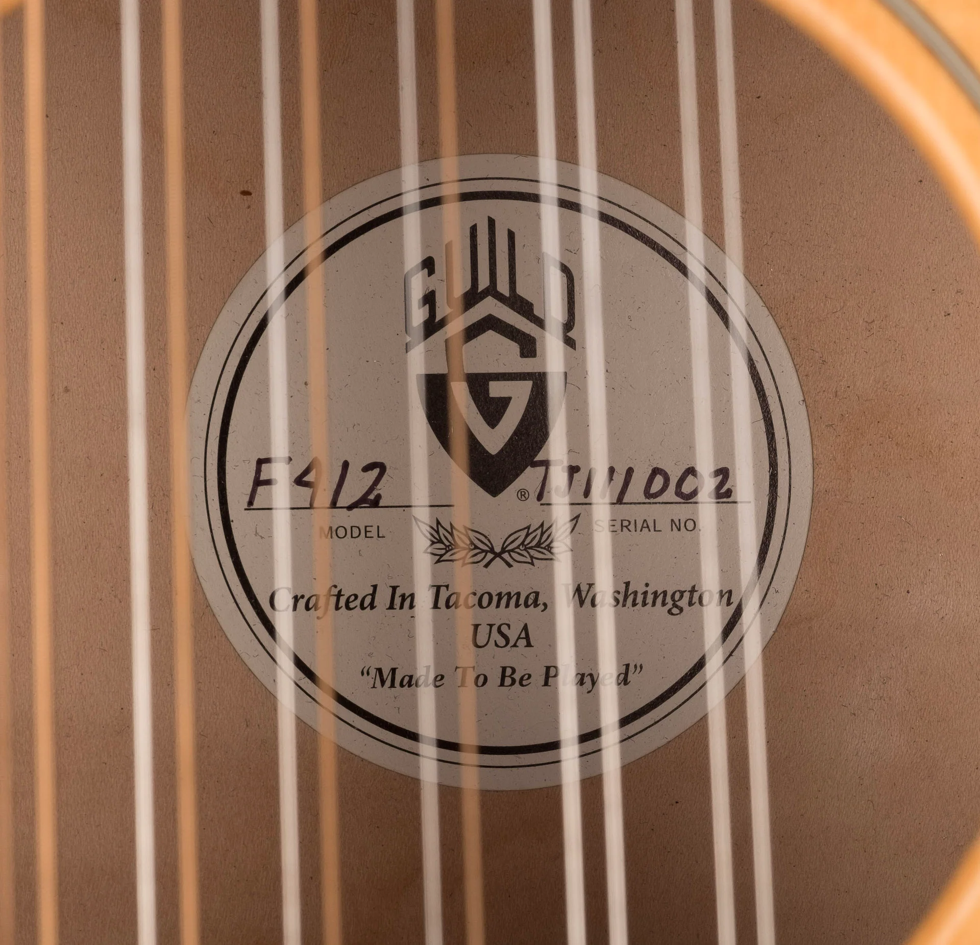 Used 2006 Guild F-412 12-string Acoustic Guitar With OHSC - Image 10