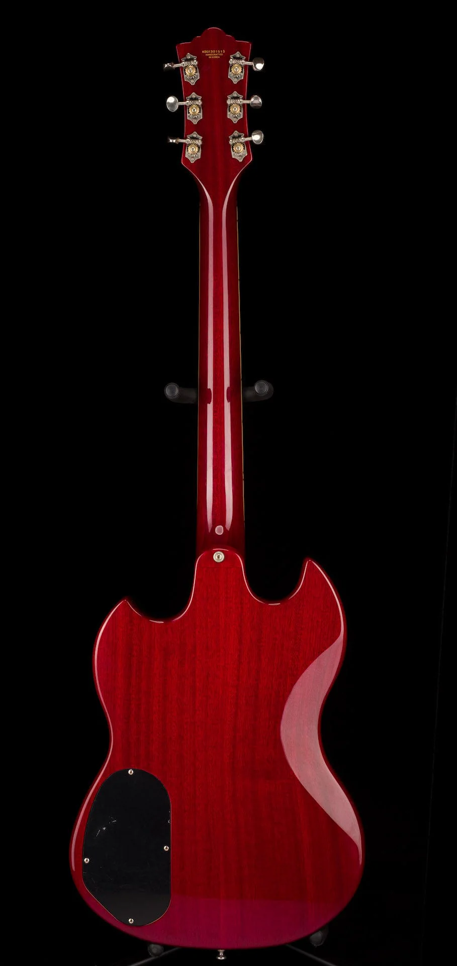 Used Guild Newark Street Collection S-100 Polara Cherry with OHSC - Image 13