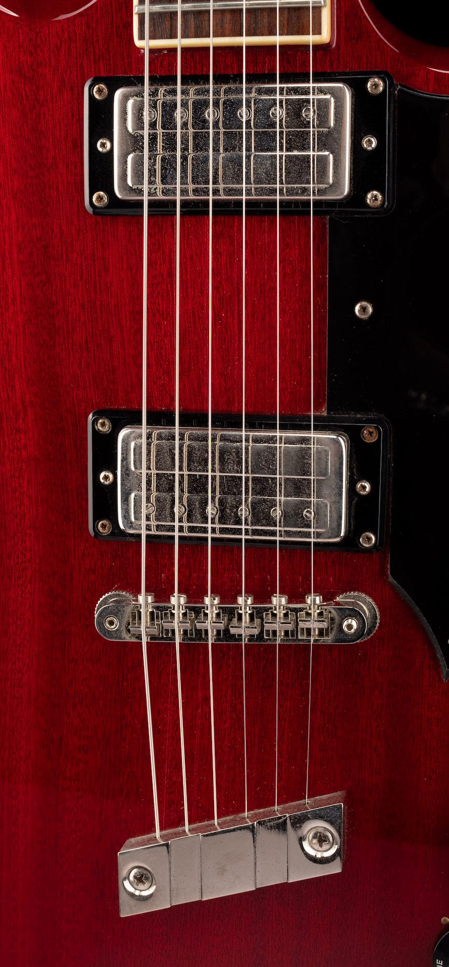 Used Guild Newark Street Collection S-100 Polara Cherry with OHSC - Image 6