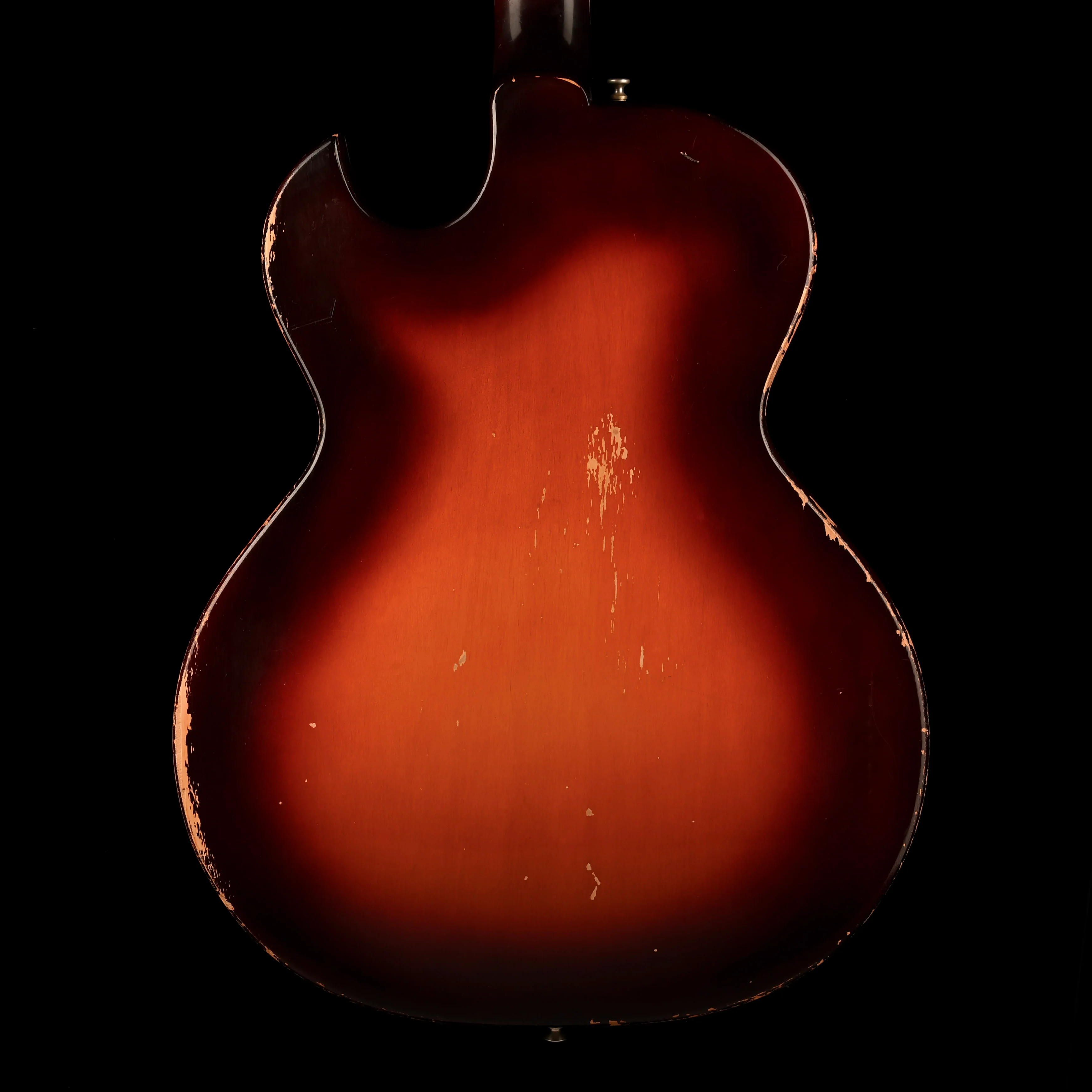 Vintage 1964 Guild T-100 Tri-Color Sunburst With Case - Image 14