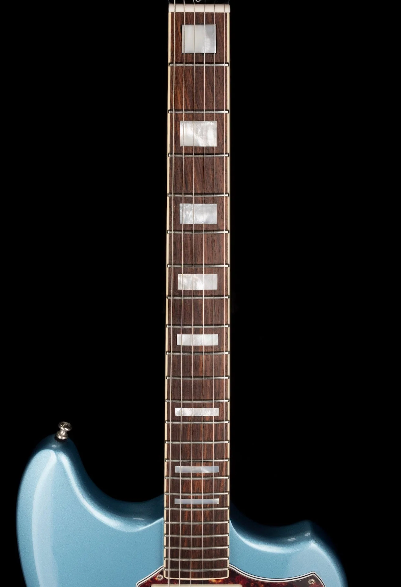 Used Guild T-Bird ST P90 Pelham Blue with Gig Bag - Image 10