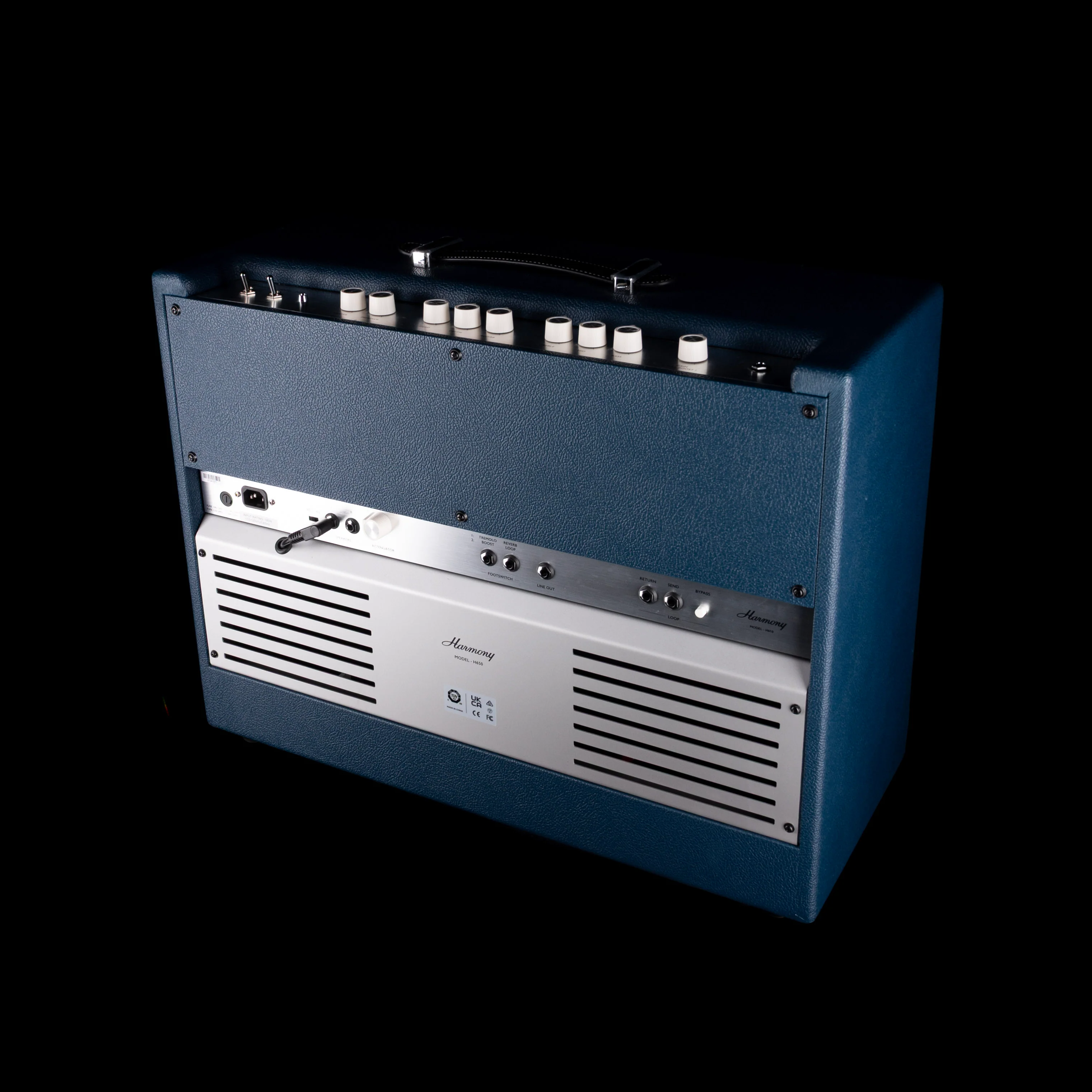 Used Harmony H650 Tube Guitar Amp Combo - Image 16