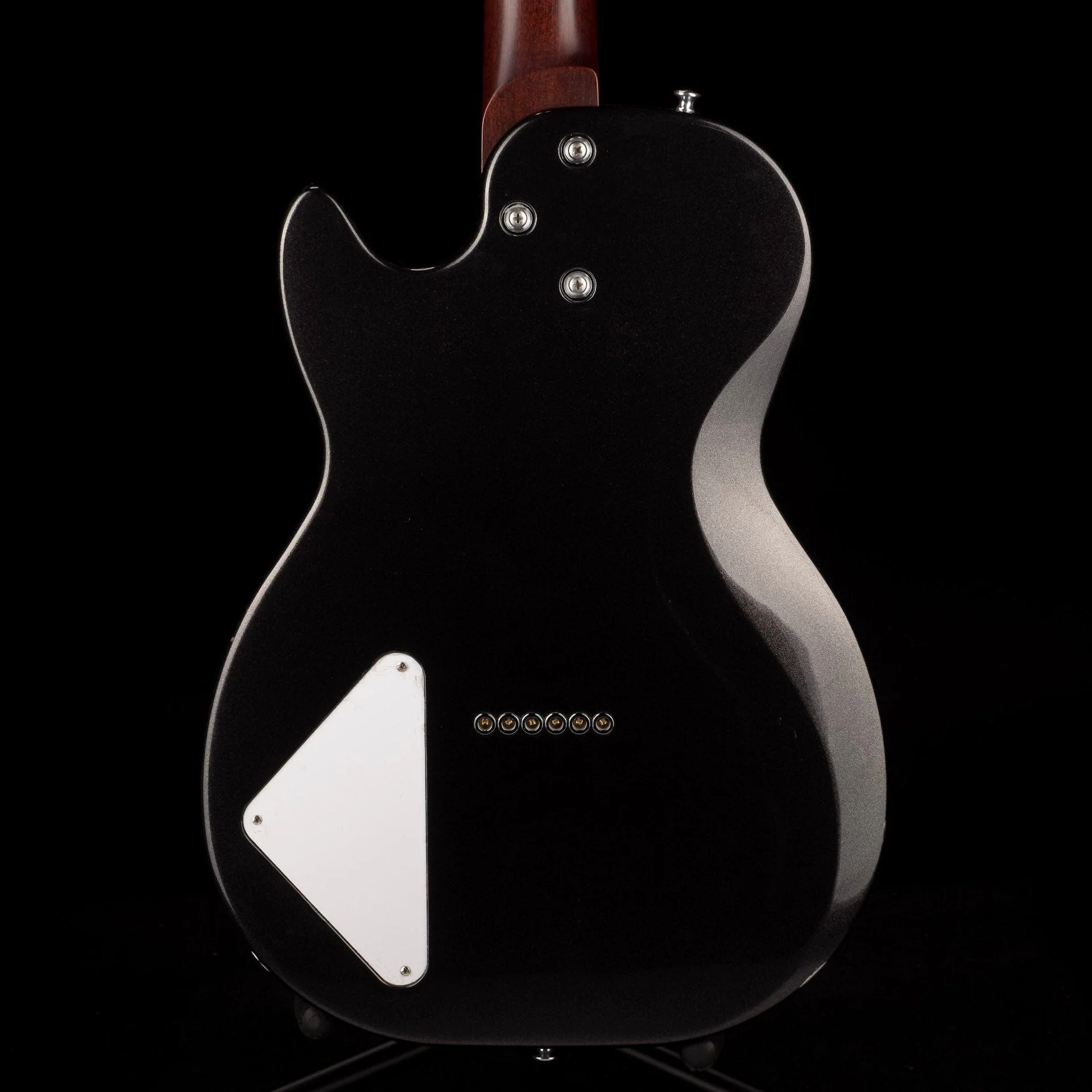 Used Harmony Jupiter Space Black Electric Guitar With Mono Soft Case - Image 12