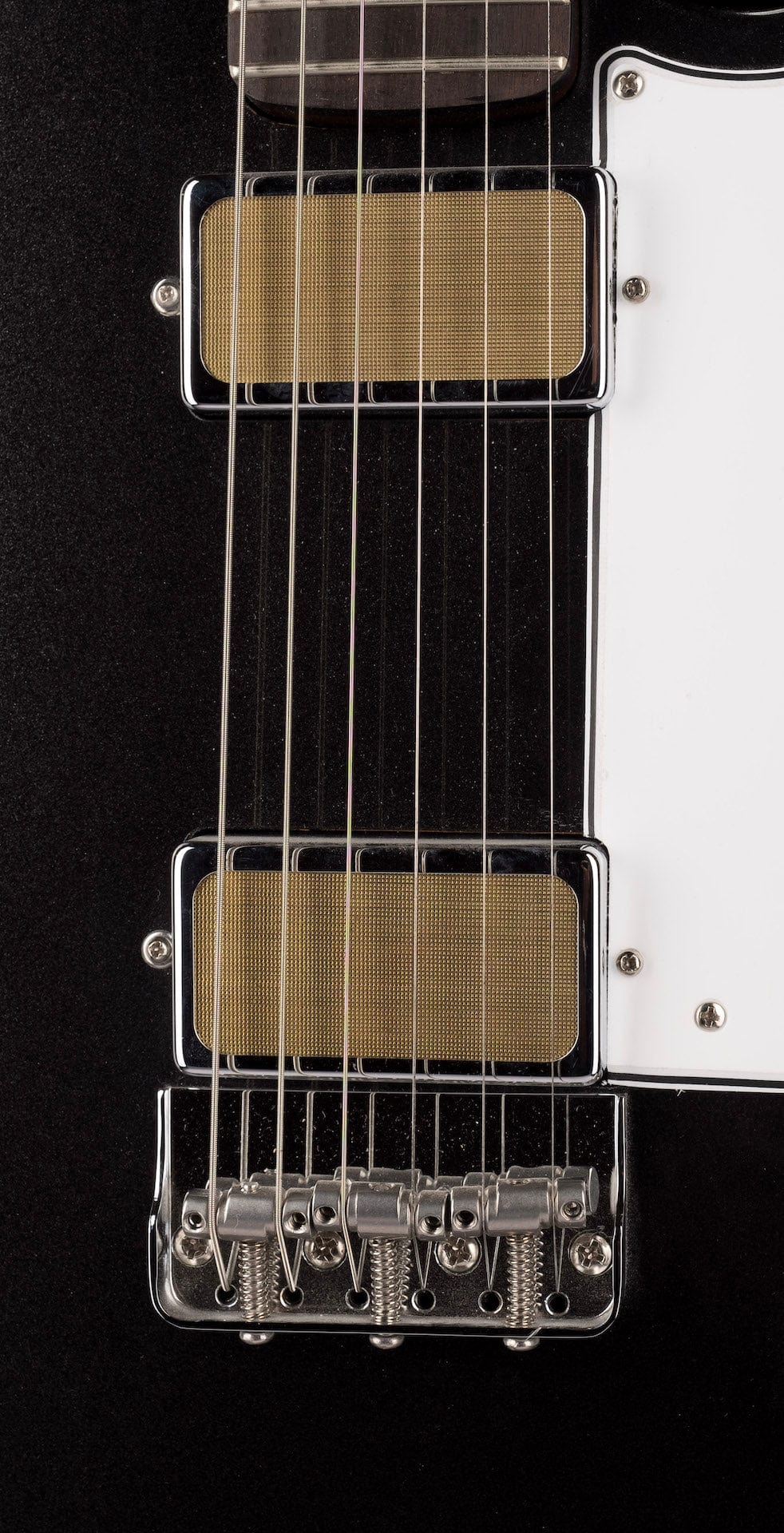 Used Harmony Jupiter Space Black Electric Guitar With Mono Soft Case - Image 6